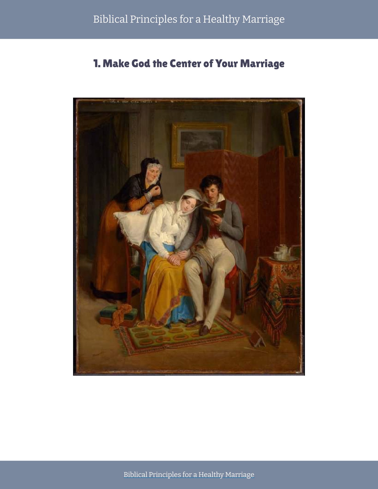 Biblical Principles for a Healthy Marriage - Book - Personal and ...