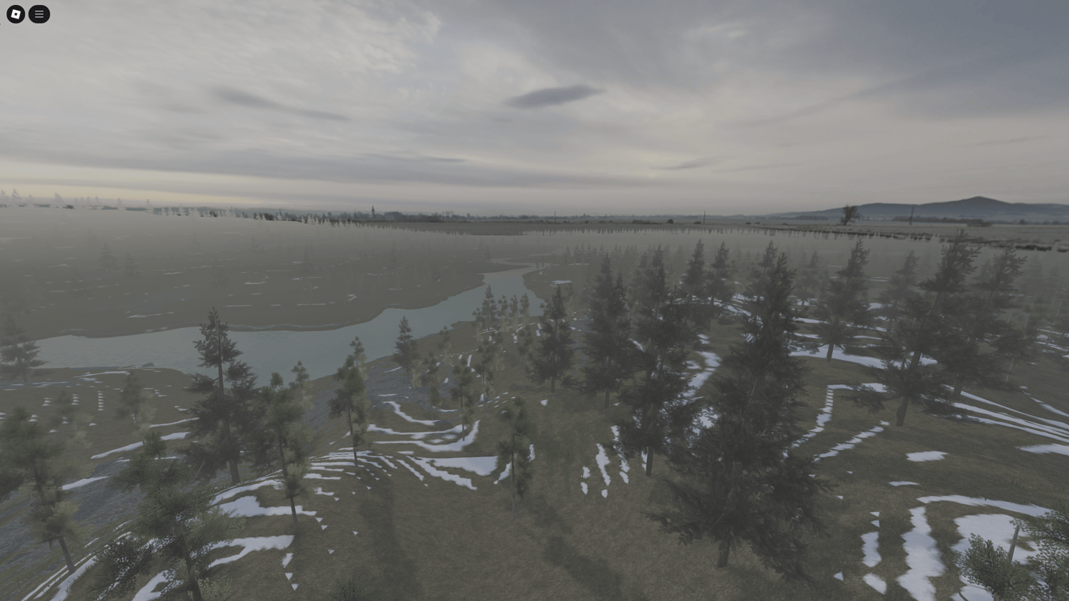 Players coordinating an assault from the military fort, utilizing the maps strategic features.