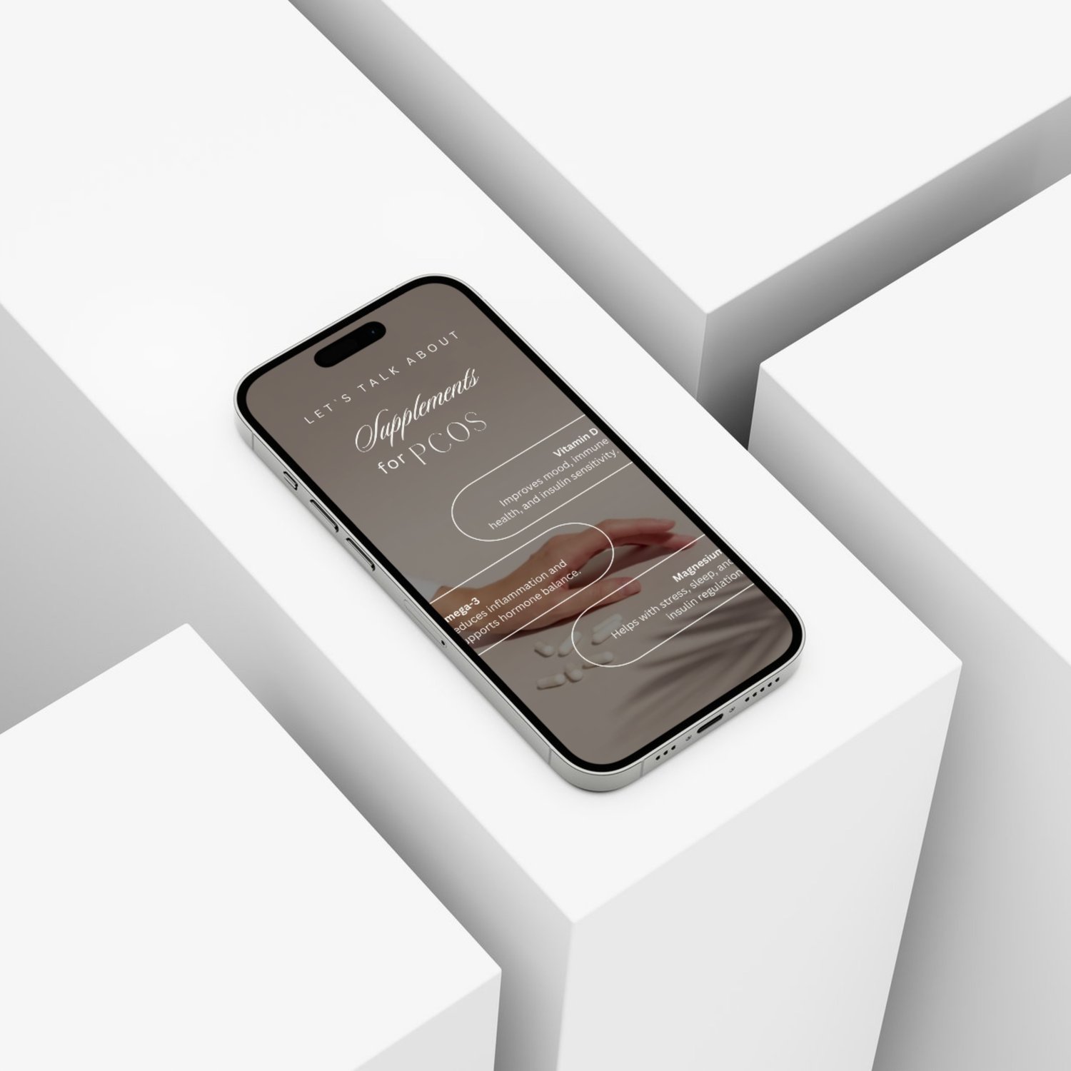 Ready-to-use Instagram reels for PCOS awareness and hormone balance education. This digital product helps wellness professionals and social media managers post consistent, educational video content.