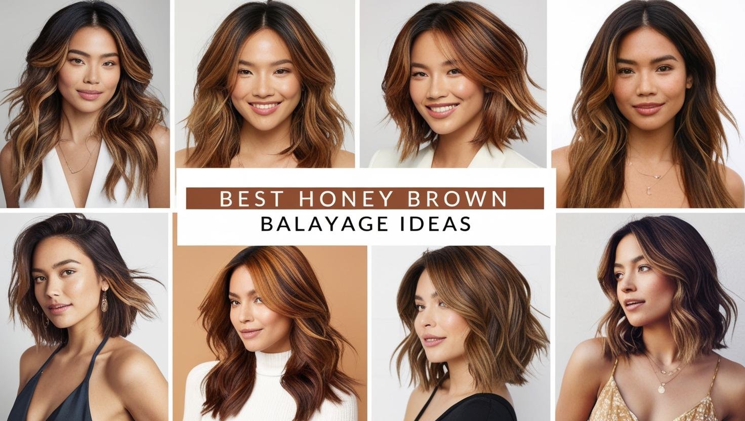 best honey brown balayage ideas