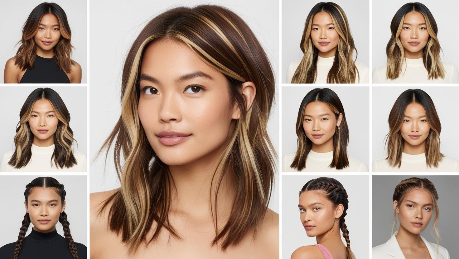 Top Brown Hair with Blonde Highlights Ideas