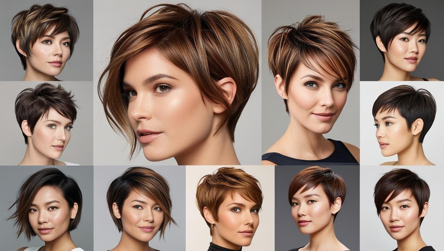 best honey brown balayage short hair