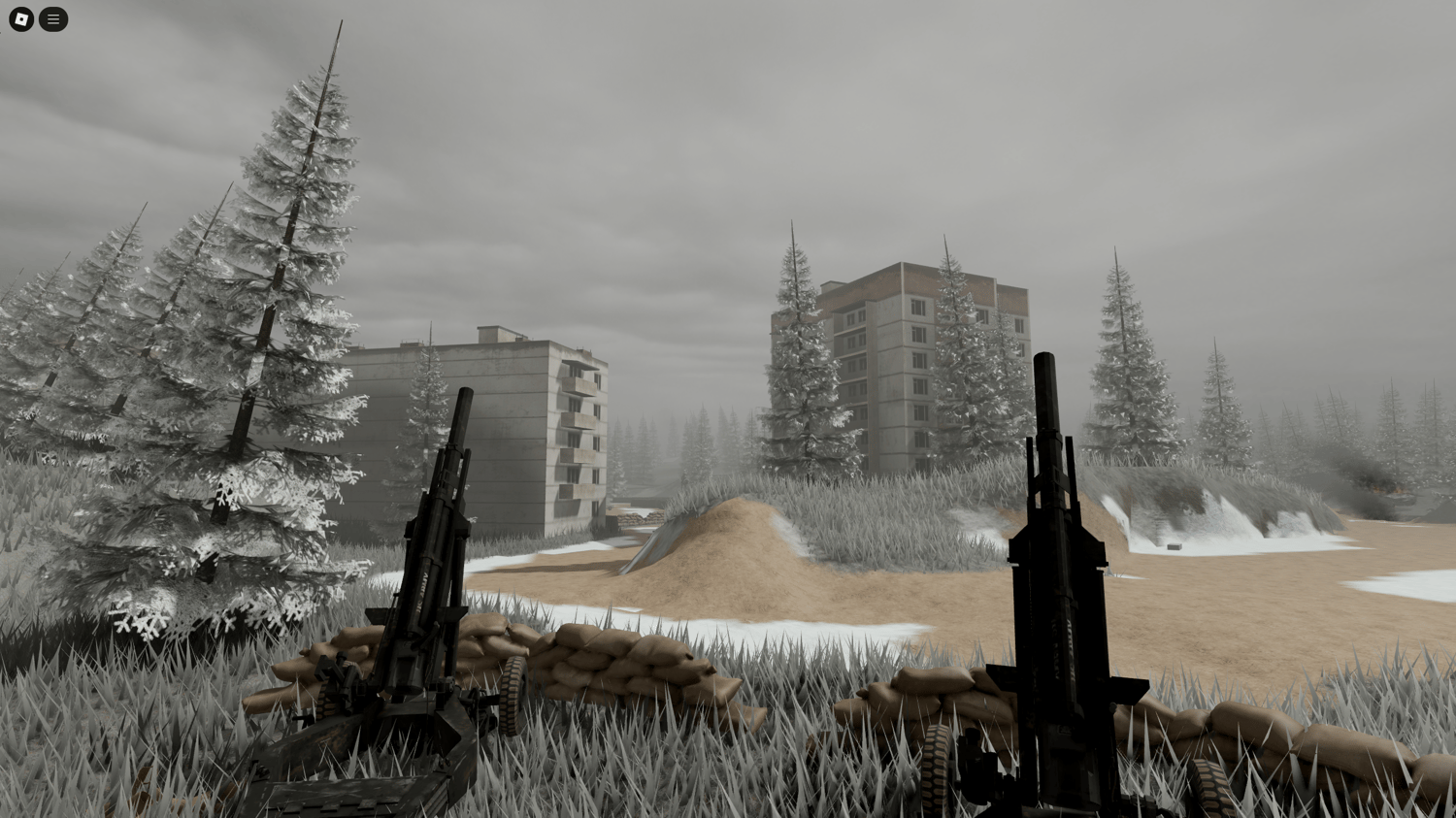 Authentic buildings based on real Chernobyl locations for immersive roleplay.