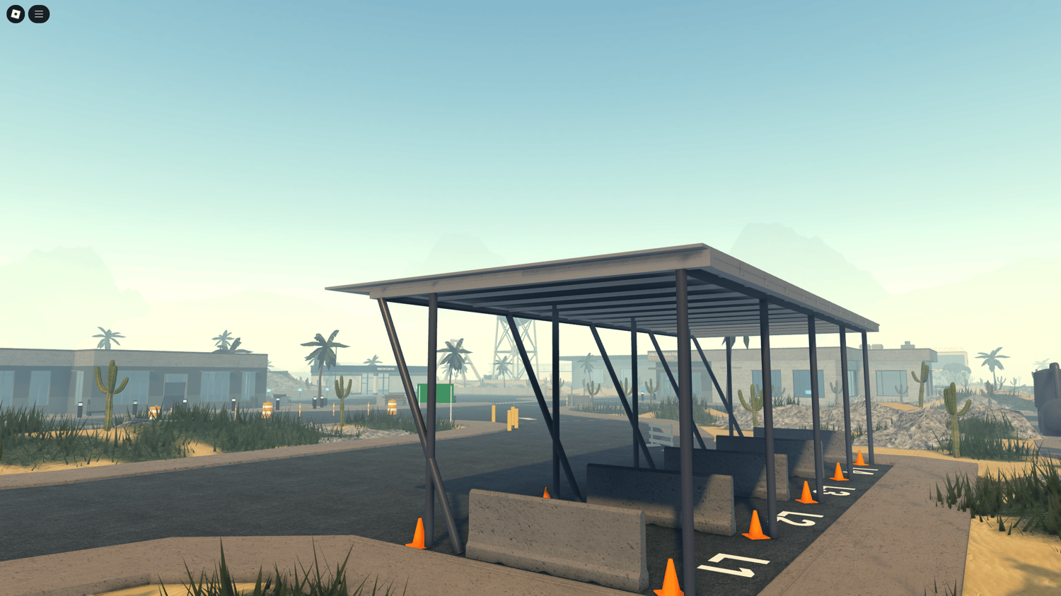Fully scripted game with helicopters, rally grounds, and law enforcement teams.