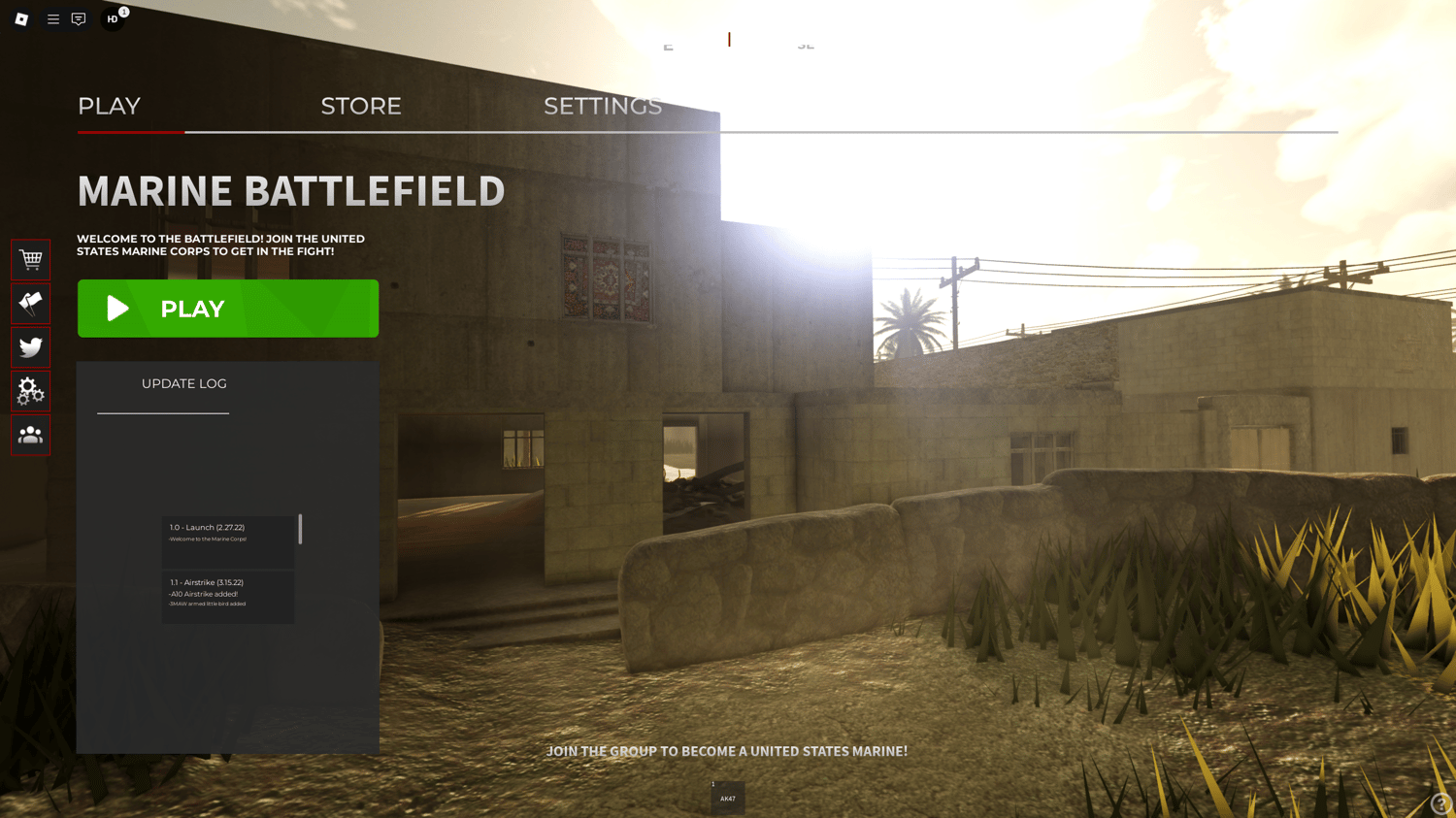 USA Marine Battlefield Map – Fully Scripted Roblox