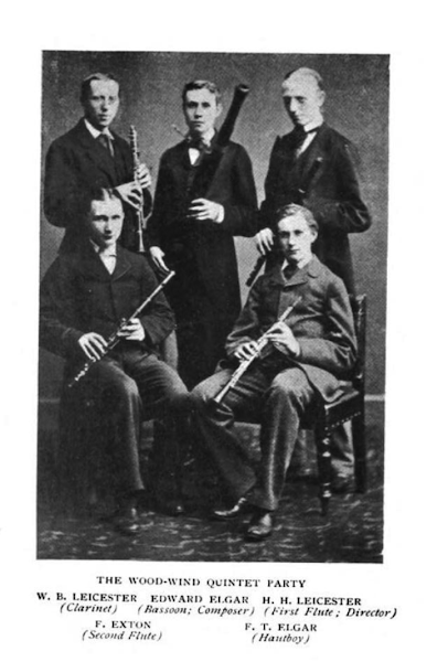 Elgar’s shed music - written for an unuual quintet