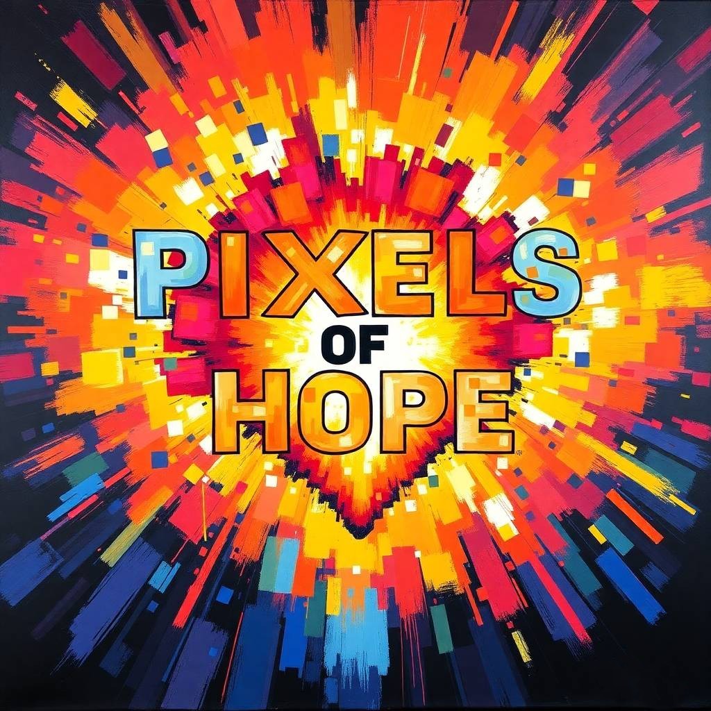 🌟 Pixels of Hope: A Digital Art Collection for Children with Leukemia 🌟