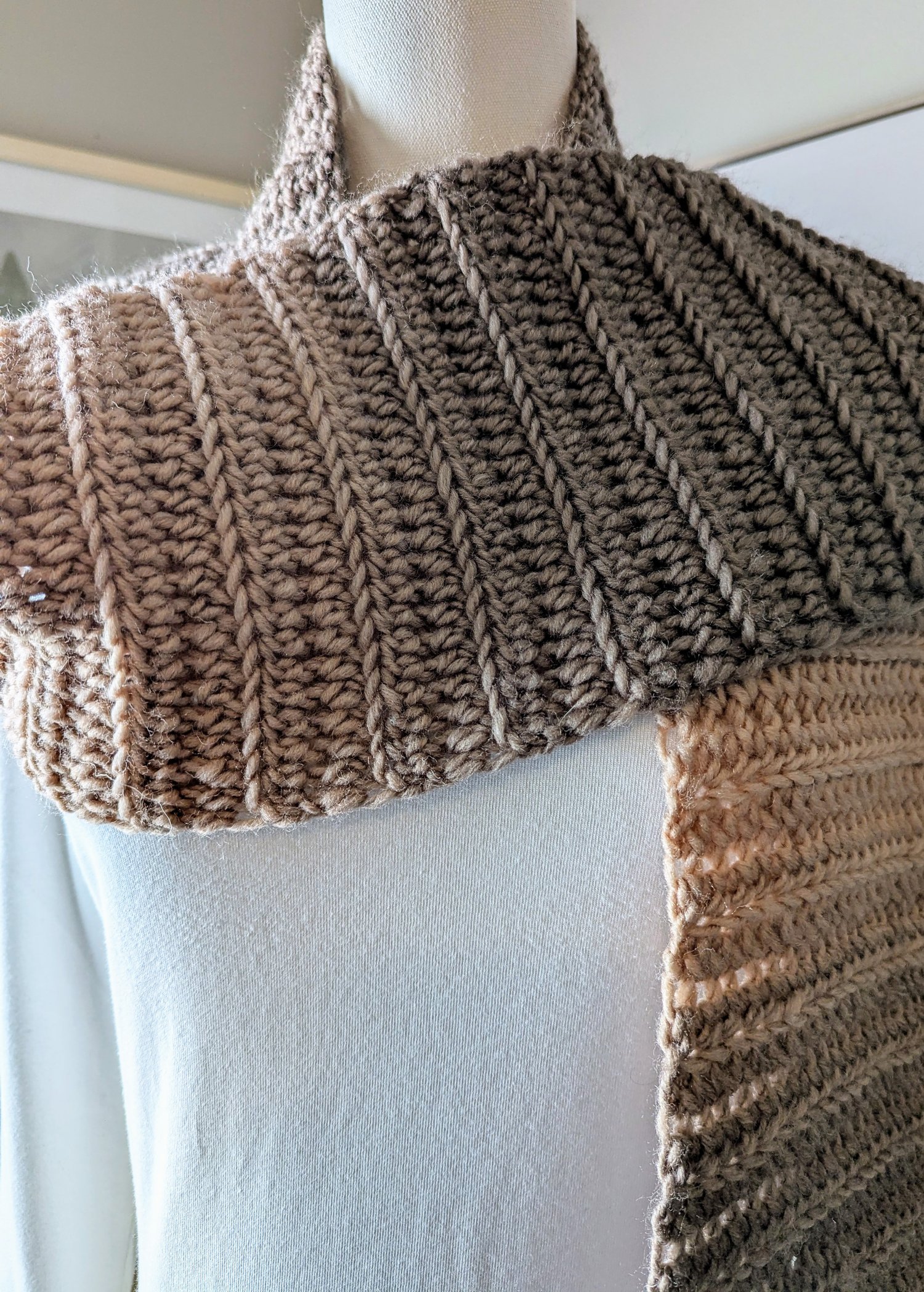 Rosewood Scarf Crochet Pattern