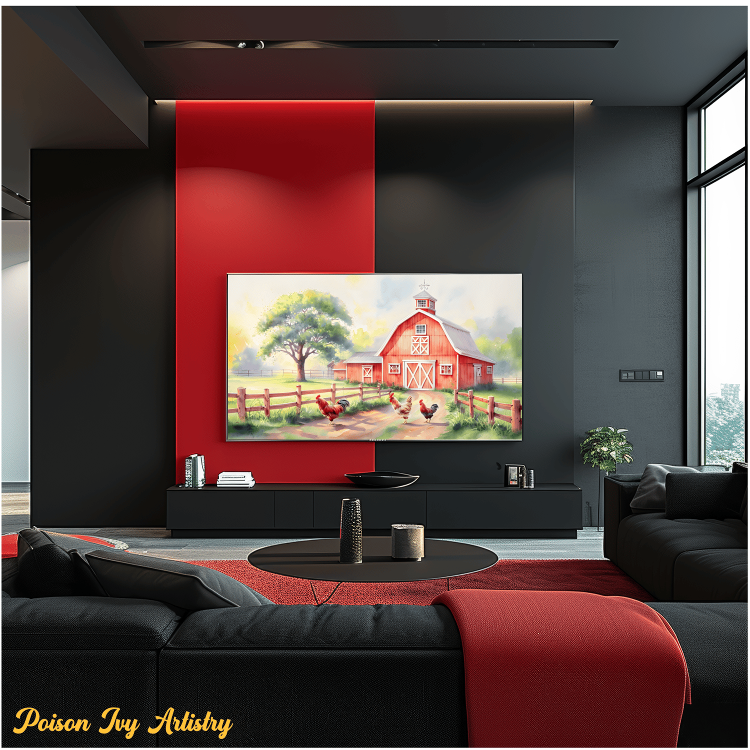 Countryside Charm Digital Art Collection for the Samsung FrameTV