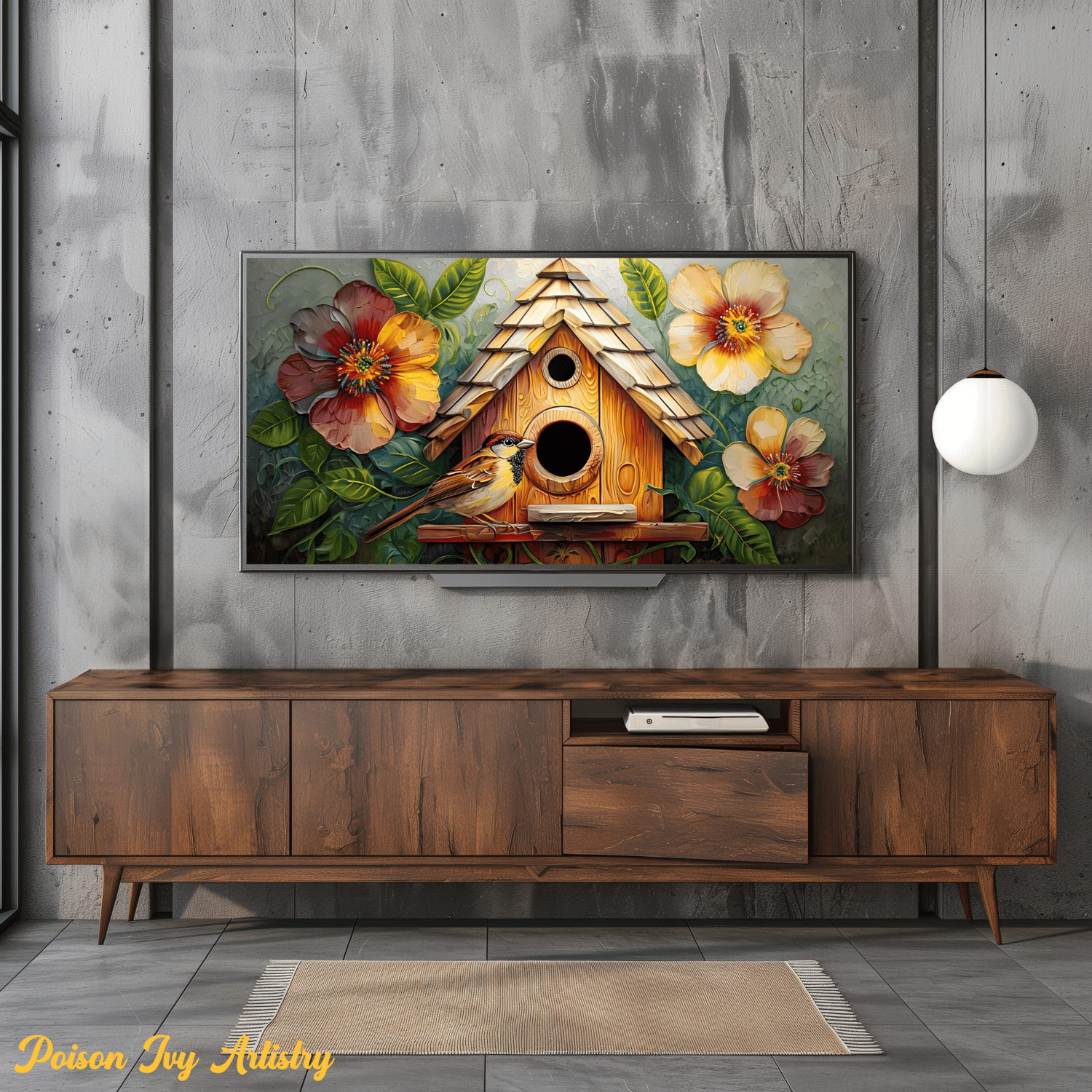 "Ethereal Plumage & Petals" – A 12-Piece Digital Art Collection
