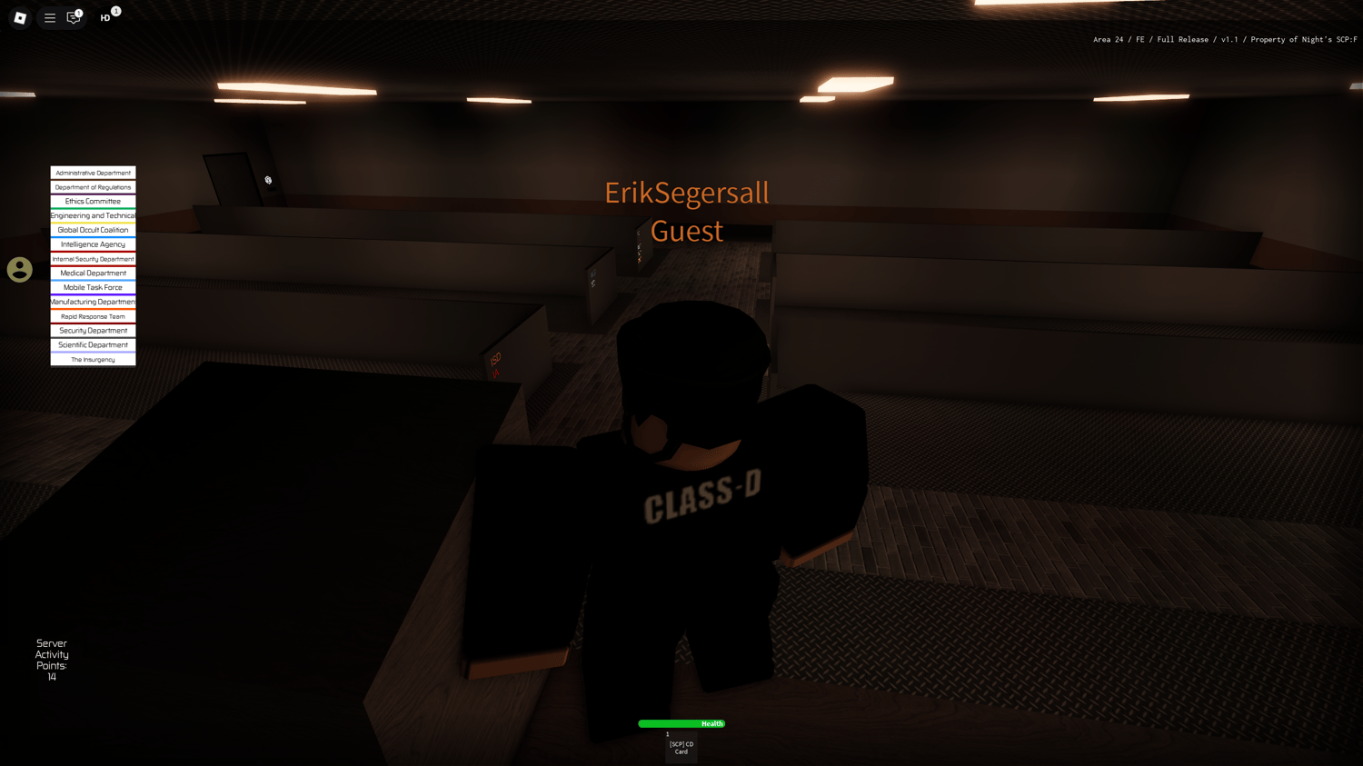 Security department and Mobile Task Force team guarding the facility entrance.