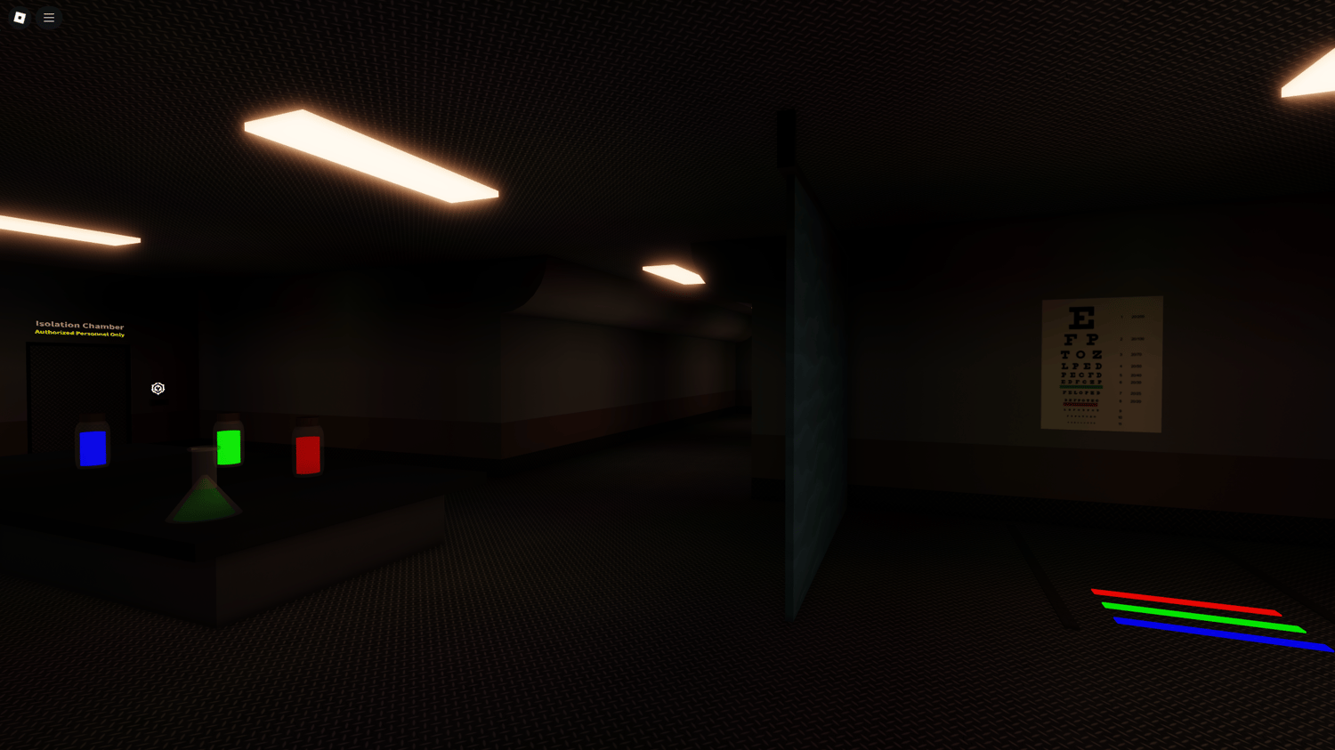 Advanced scripted doors and security checkpoints within the facility.