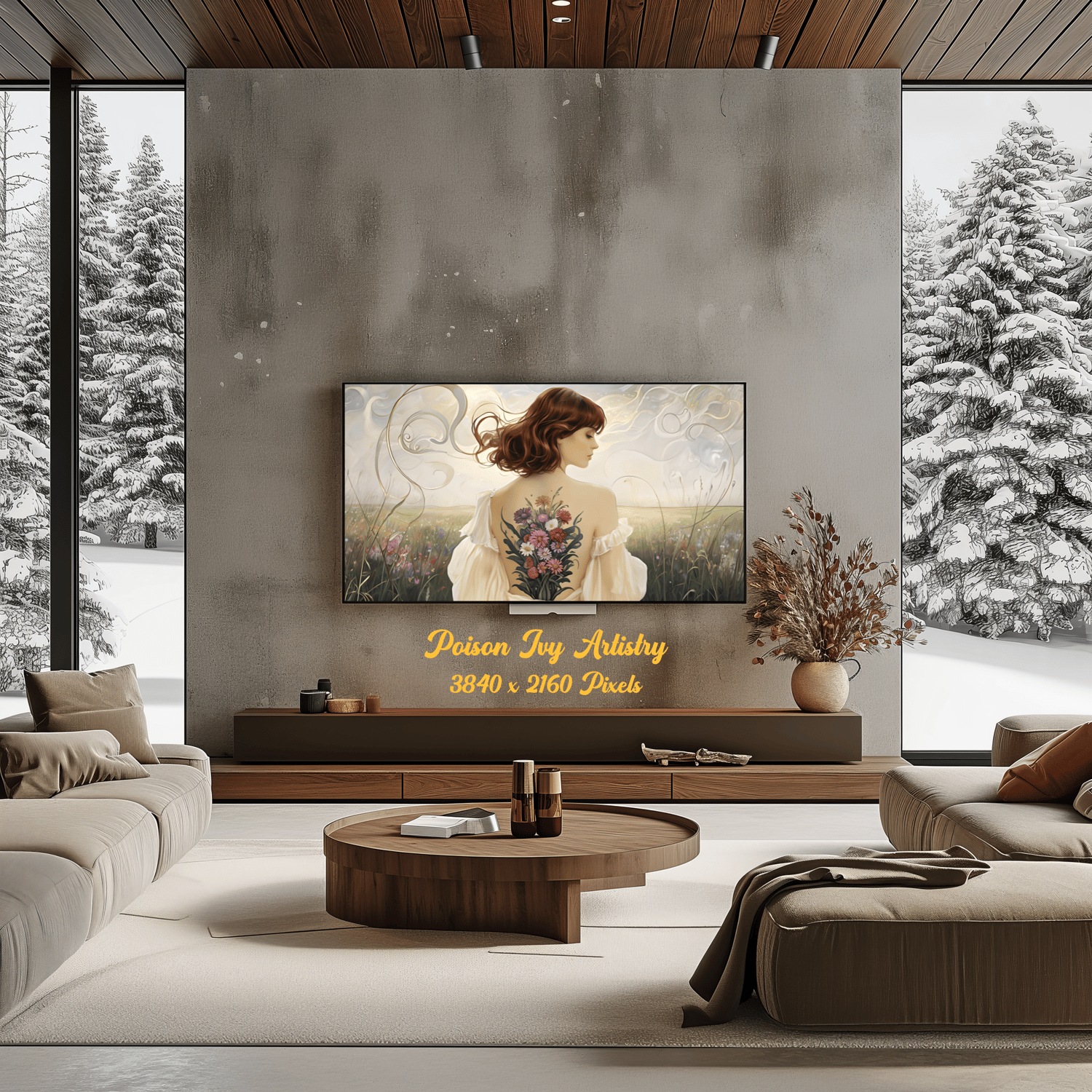 Ethereal Muses: A 12-Piece Digital Art Collection for the Samsung Frame TV