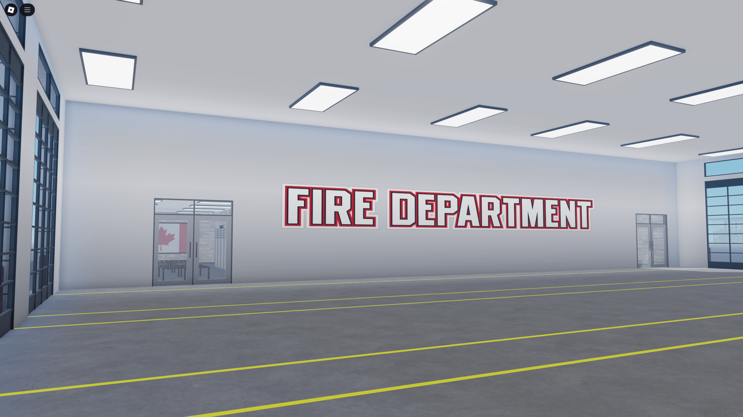 Fully furnished briefing room with a realistic setup for roleplay.