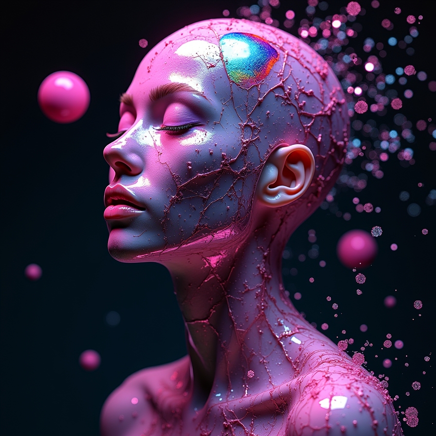 abstract digital art, surreal wall decor, dreamlike artwork, modern abstract prints