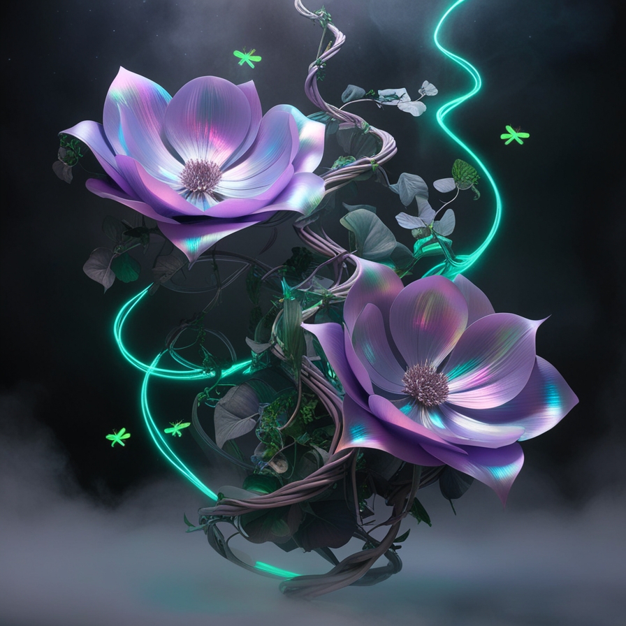 floral art print, botanical wall decor, nature-inspired digital print, flower illustrations