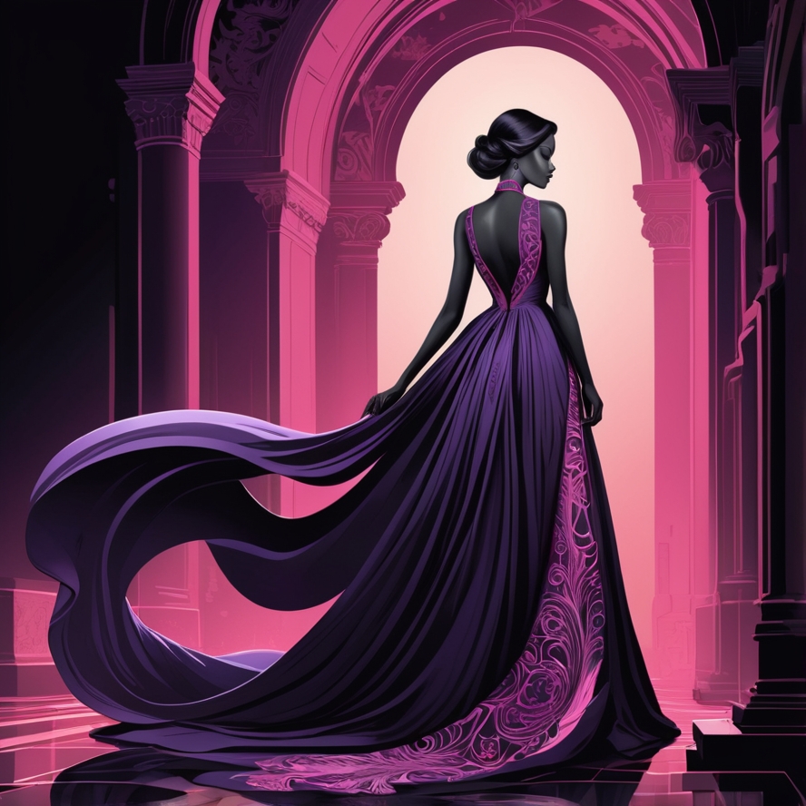 fashion wall art, elegant art print, glamorous illustrations, modern fashion posters