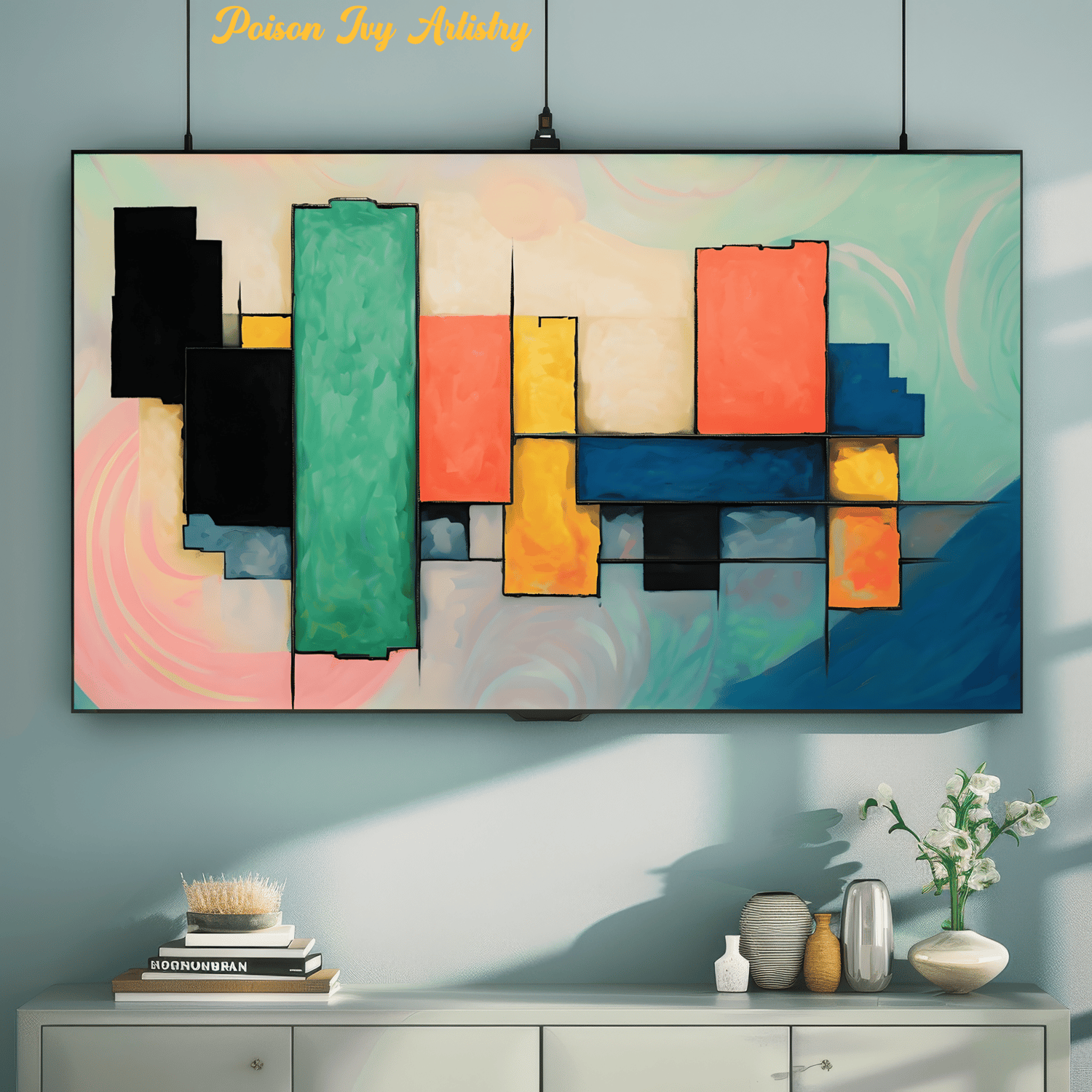 Ethereal Forms: A 12-Piece Digital Art Collection for the Samsung FrameTV