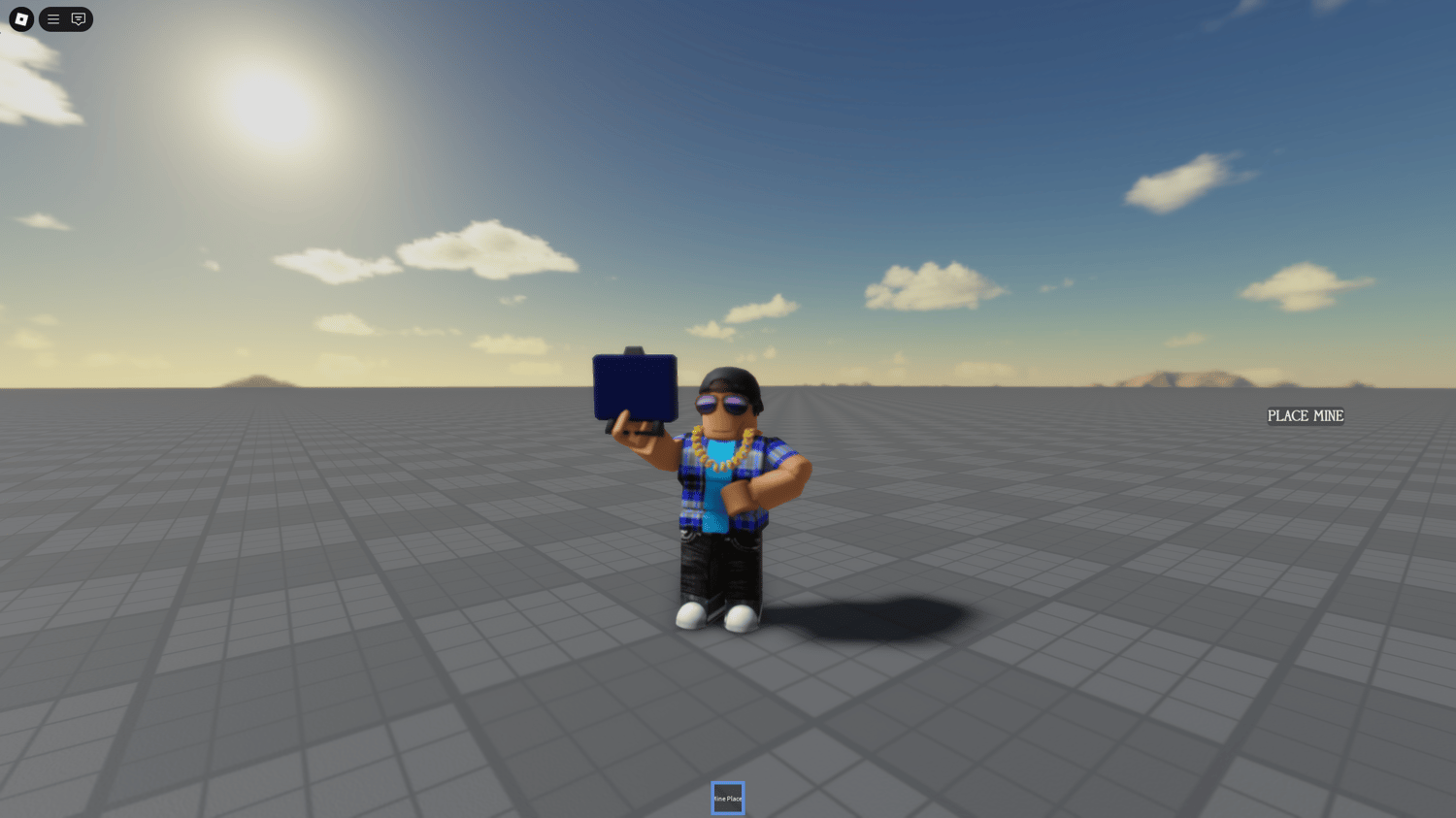 Roblox advanced mine system with radar controller and explosive trap preview.