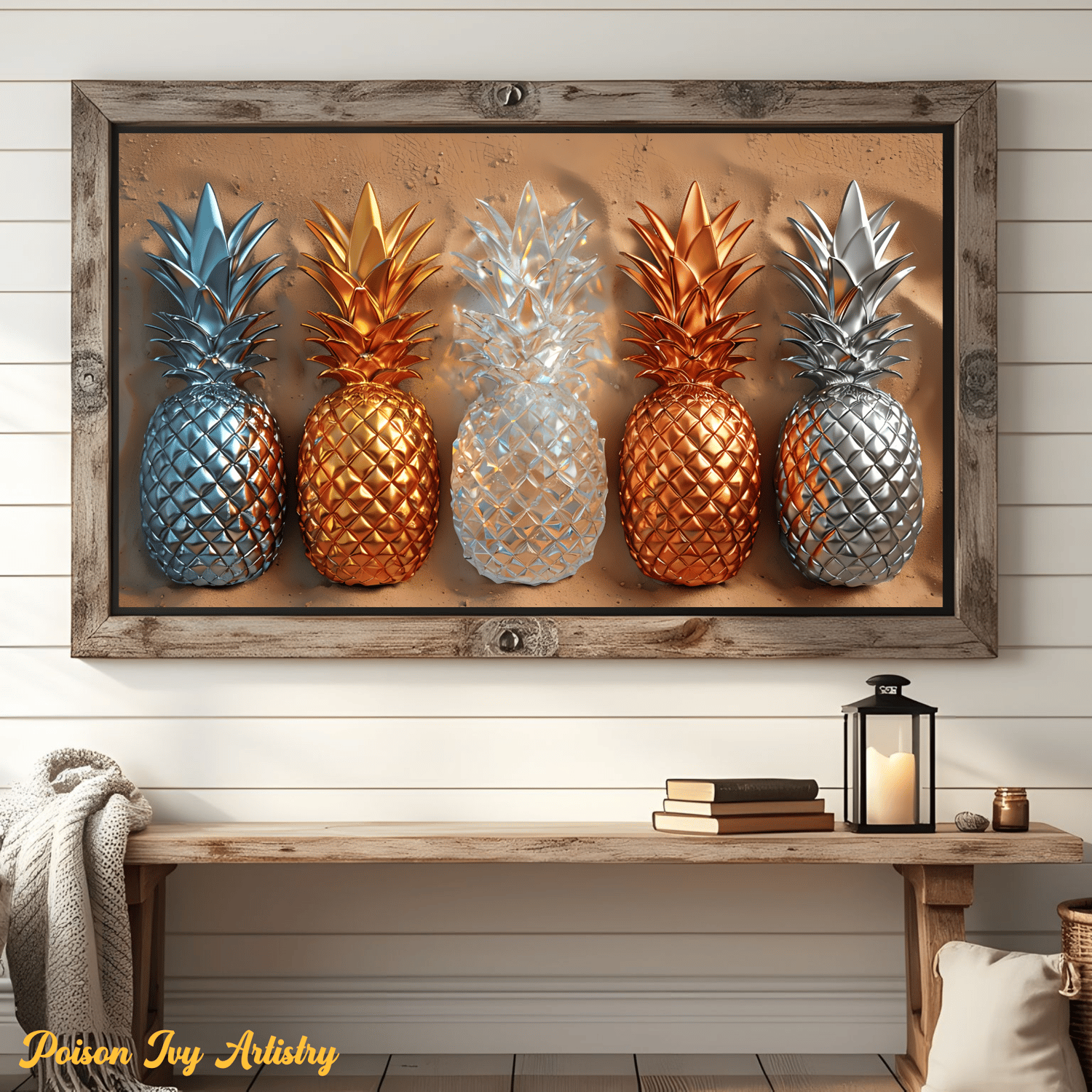 Pineapple Paradise Art Collection for the Samsung FrameTV