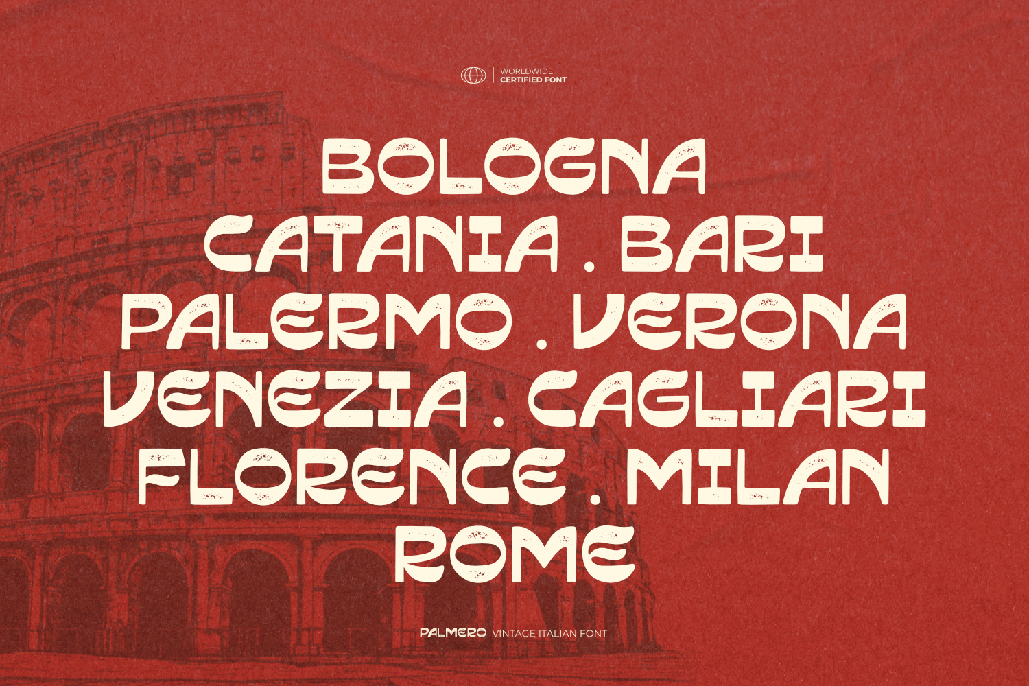 vintage, retro, vernacular, classic, italian, italy, travel, postcard, poster, vacation, rough, heritage, european, old-school, mediterranean, stylish, timeless, tour, 60s, 70s, font, typeface, typography