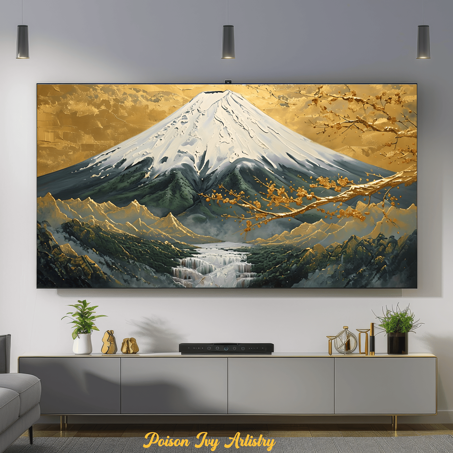 Whispers of Waterfalls -A 12-Piece Digital Art Collection for the Samsung Frame TV