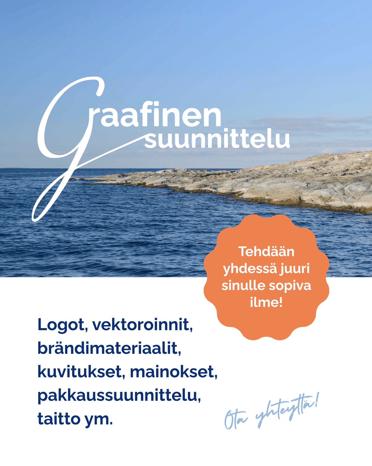 Graafinen suunnittelu Kustavi