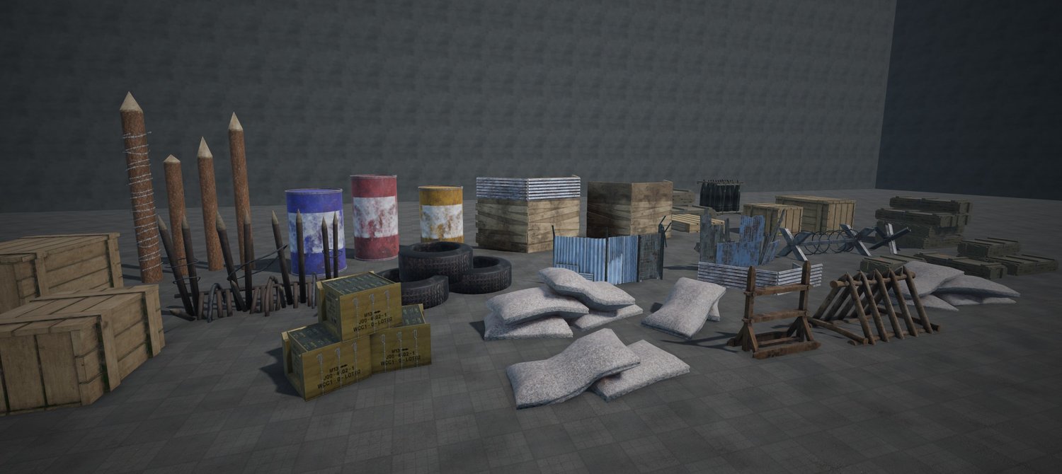 [Custom] FPS Props Roblox Assets Pack