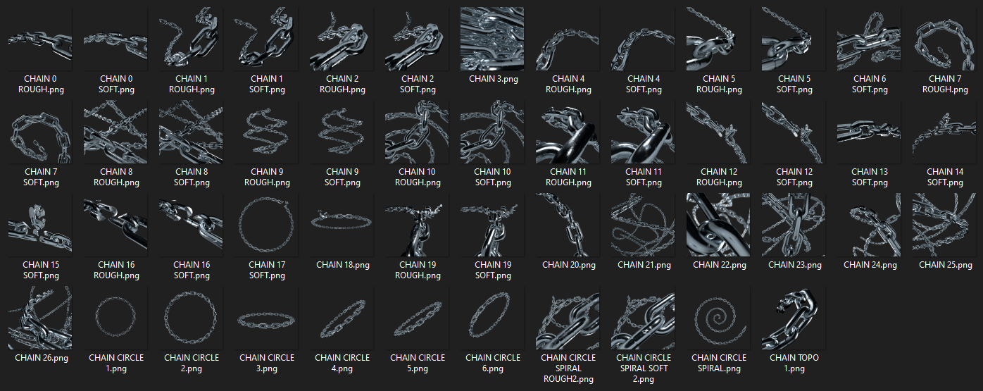 PACK 50 CHAINS | 3K RESOLUTION - Payhip