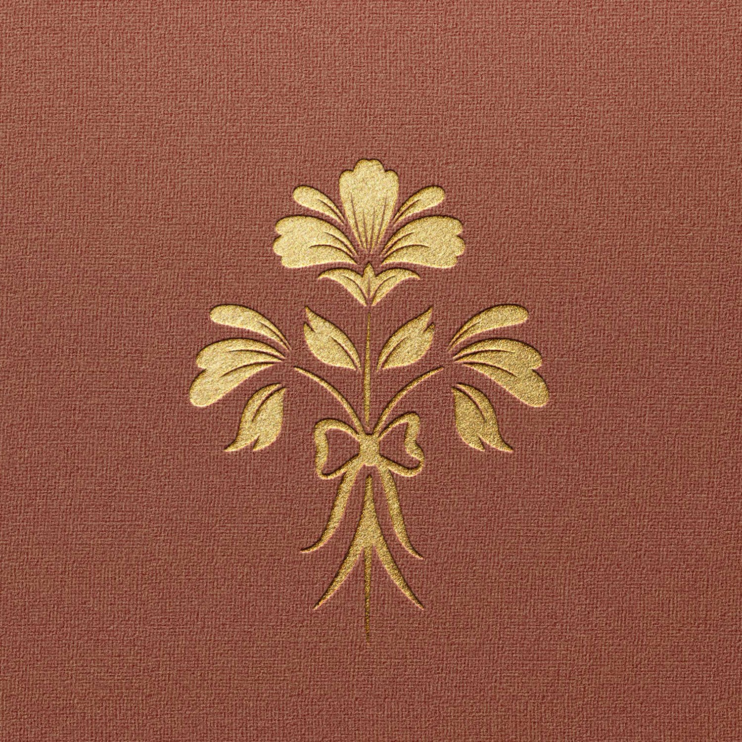 Jardin House logo design featuring a hand drawn floral bouquet tied together with a lovely bow