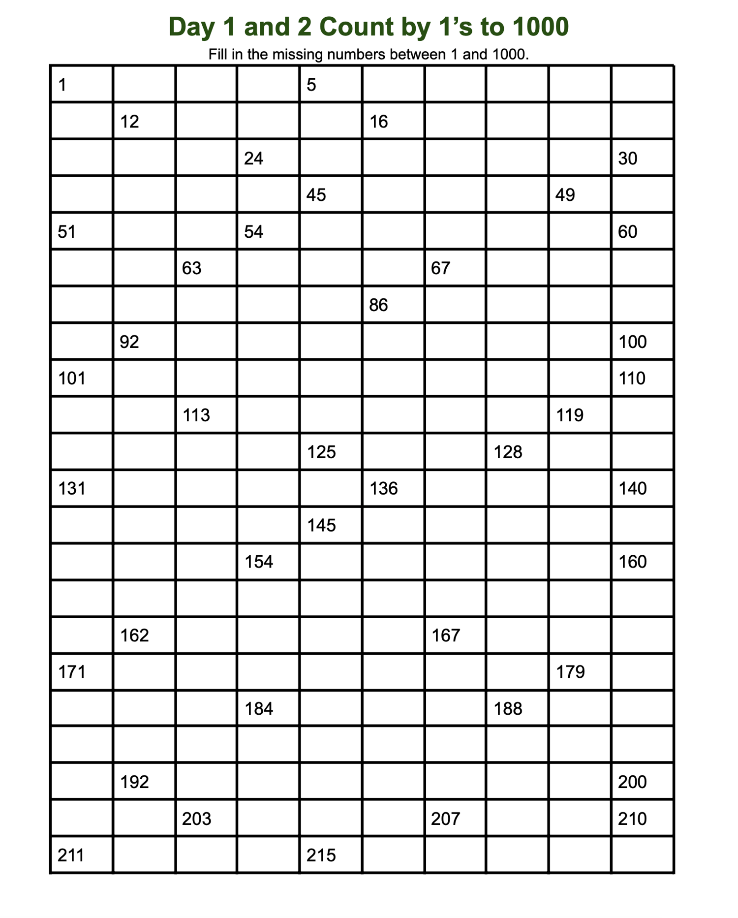 Picture Math for First Grade