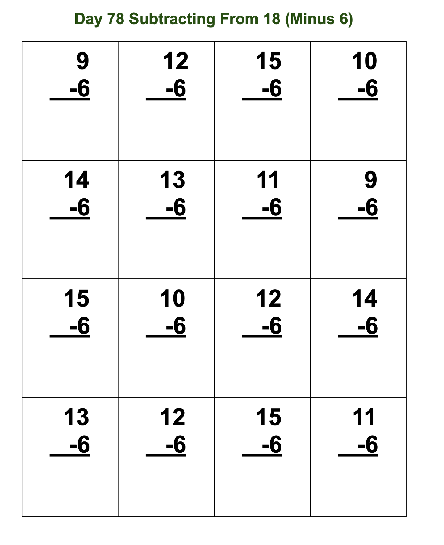Picture Math for First Grade