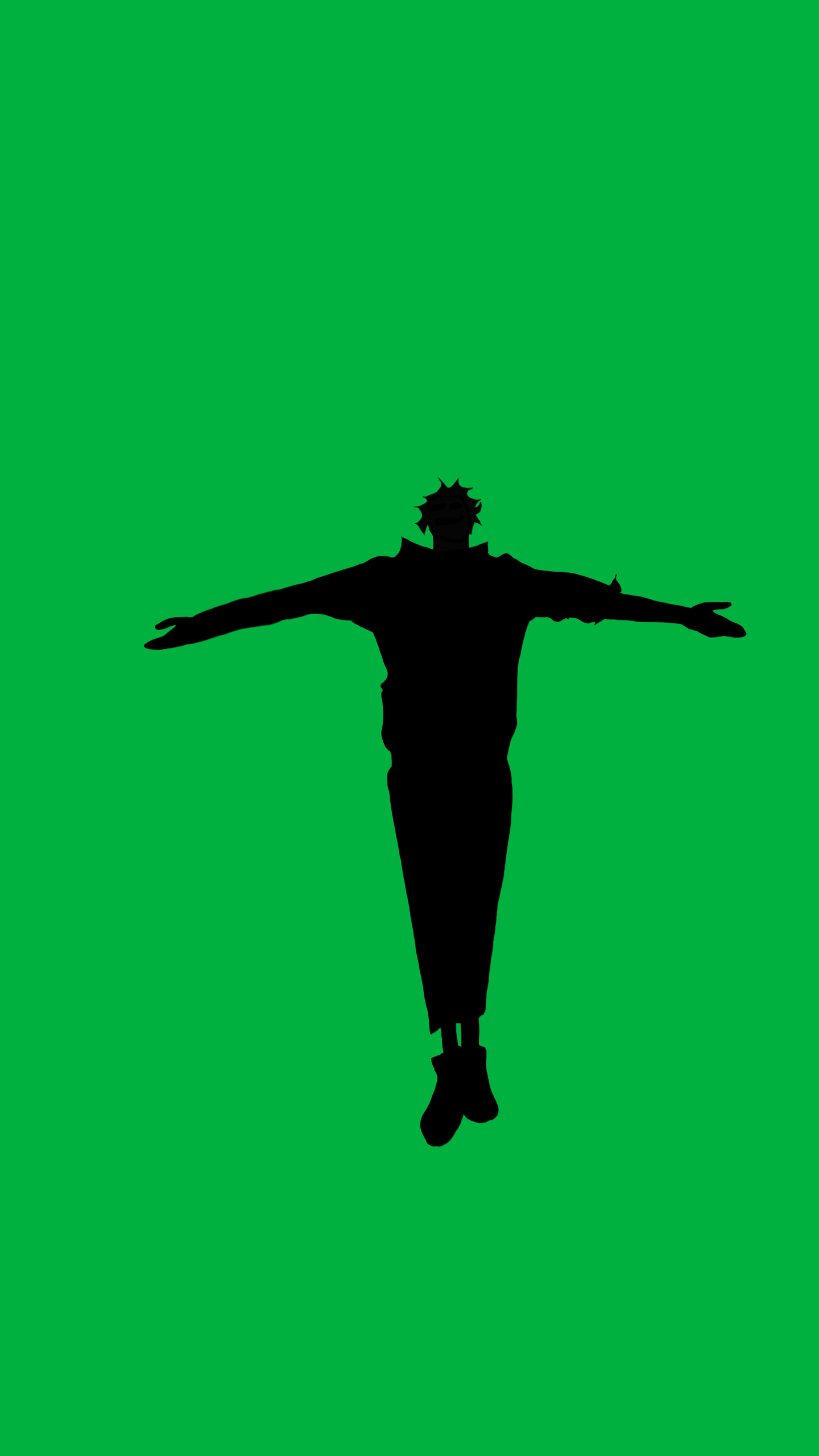 Gojo Saturo écran vert