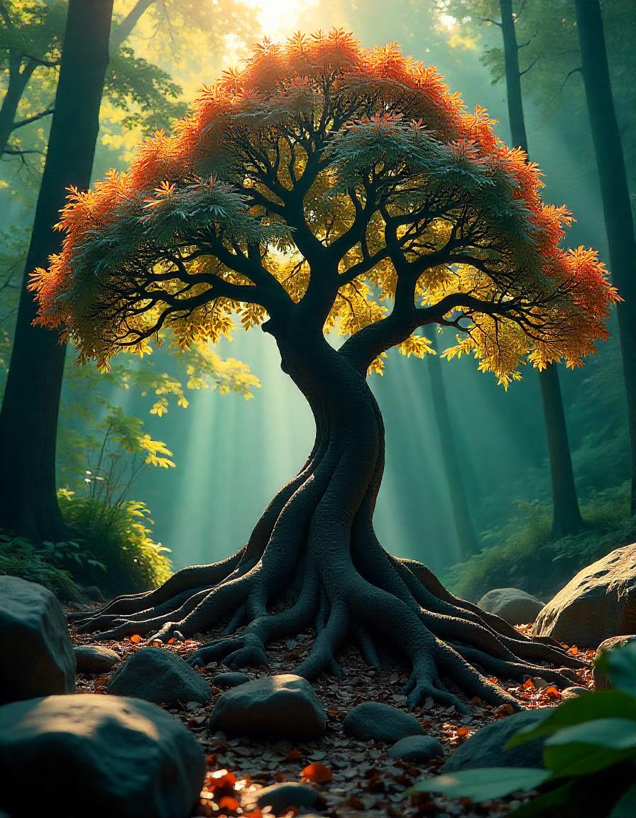 tree of life that represents spiritual awakening