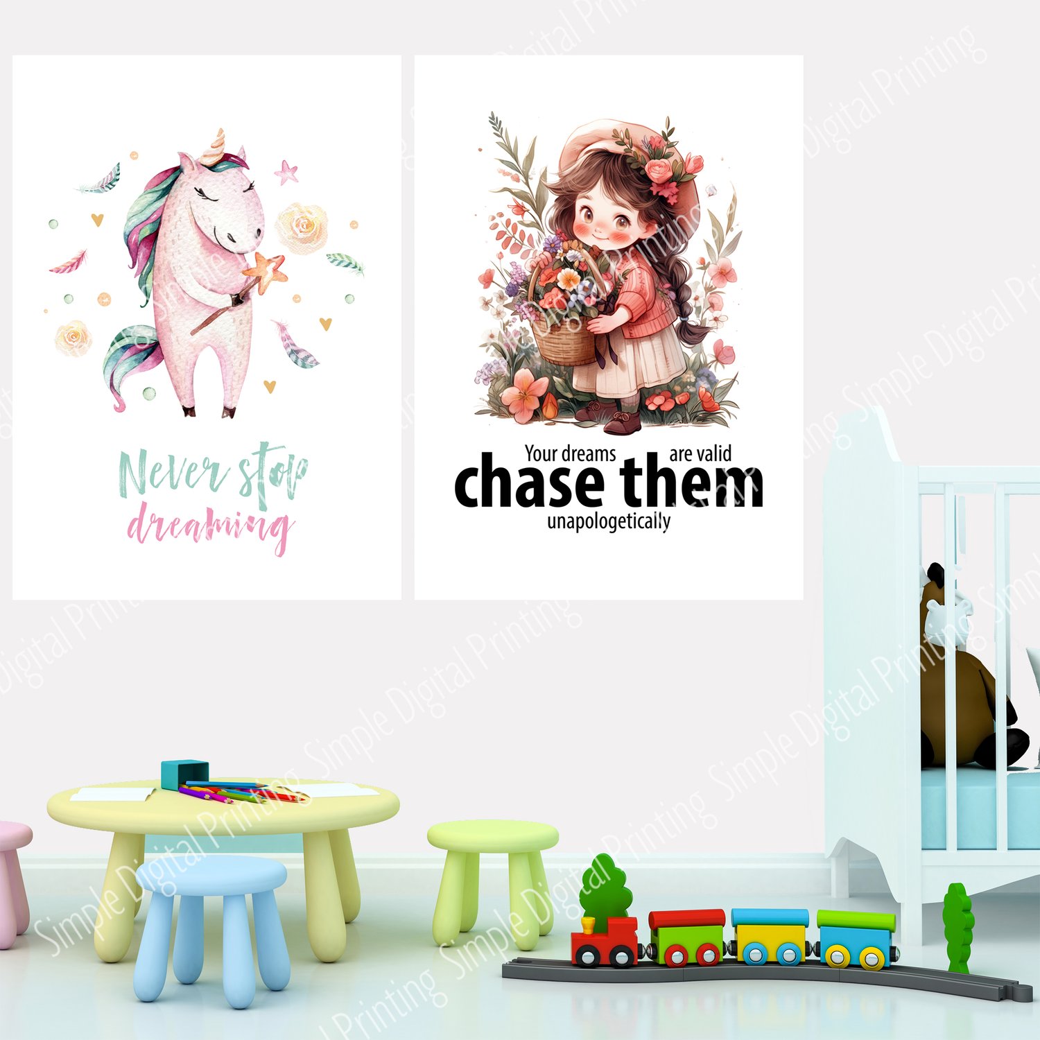 nursery room, kid room, kids room, newborn, sweet dream, typography, quote, digital download, digital poster, room decor