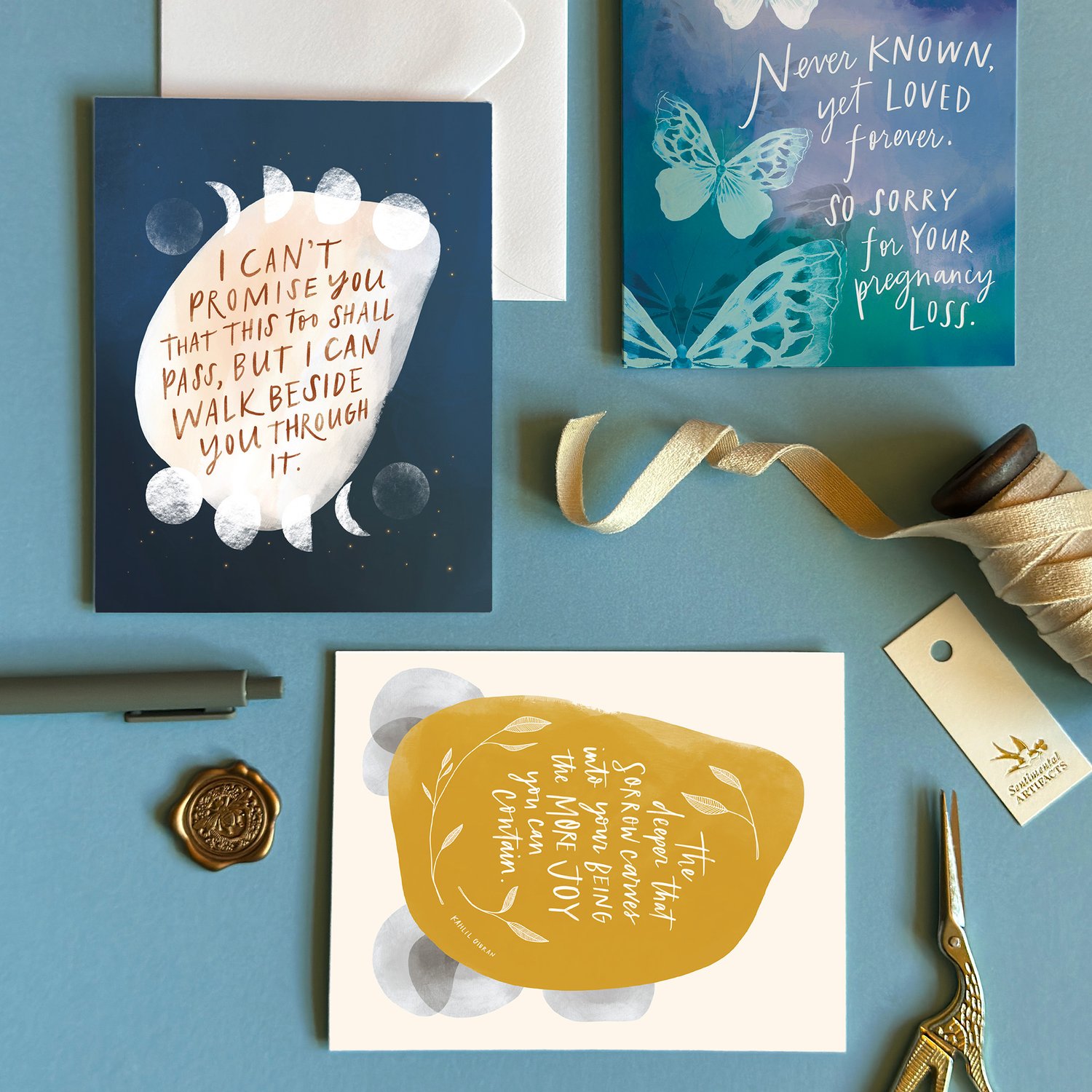 Unique and Meaningful Grief, Loss, and Sympathy Cards by Joymark Studio