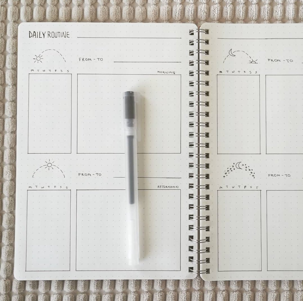 Daily Routine - Bullet Journal