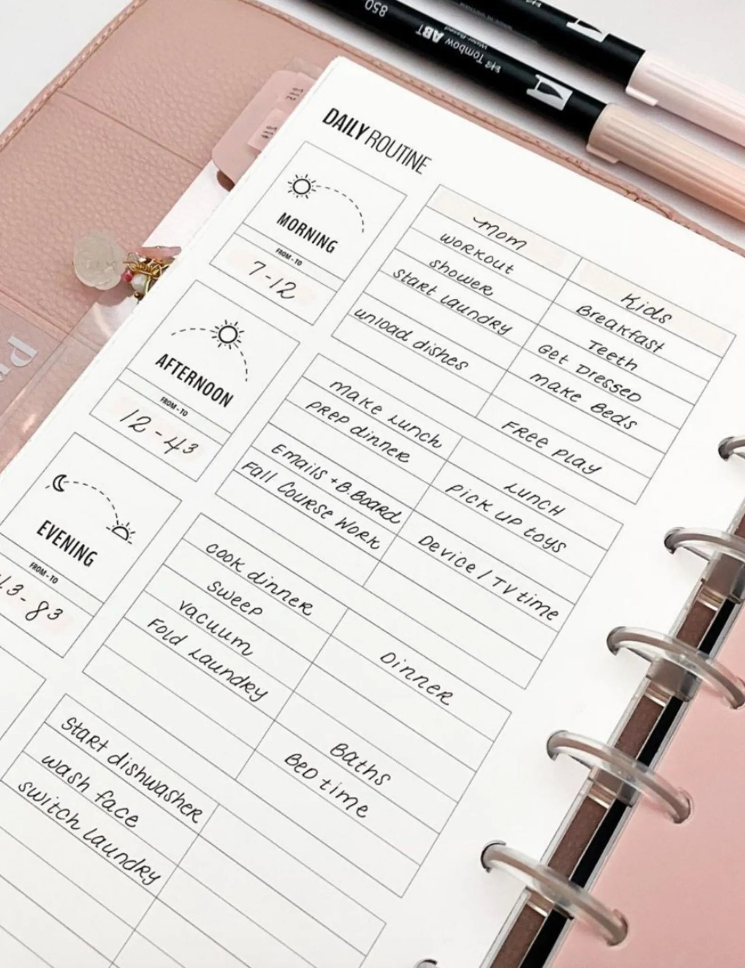 Daily Routine for two