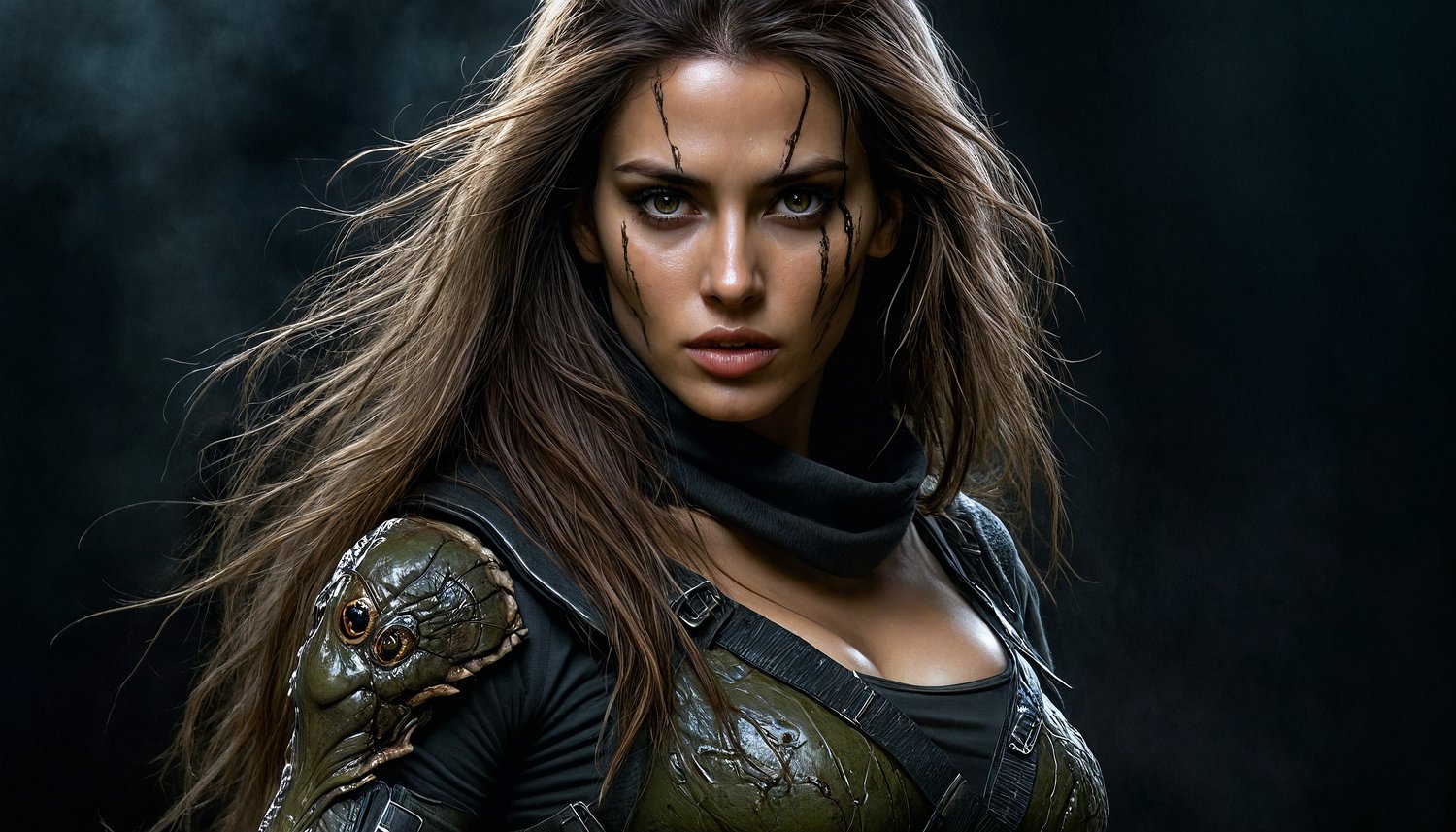 Colombian female ninja assassin