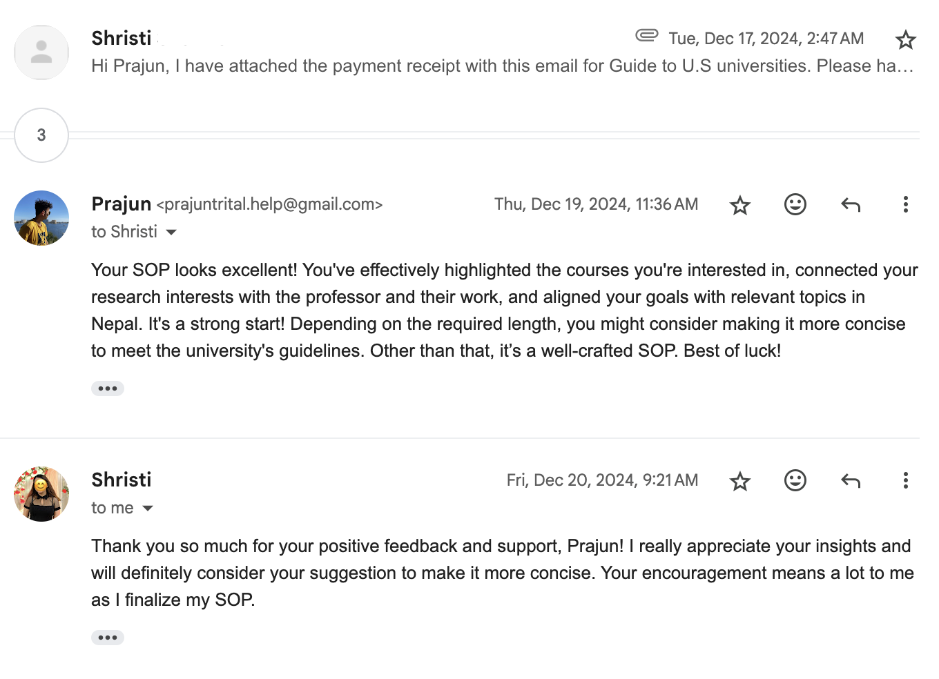 testimonials for Ultimate Guide to U.S. Universities Offering Full Tuition Waivers