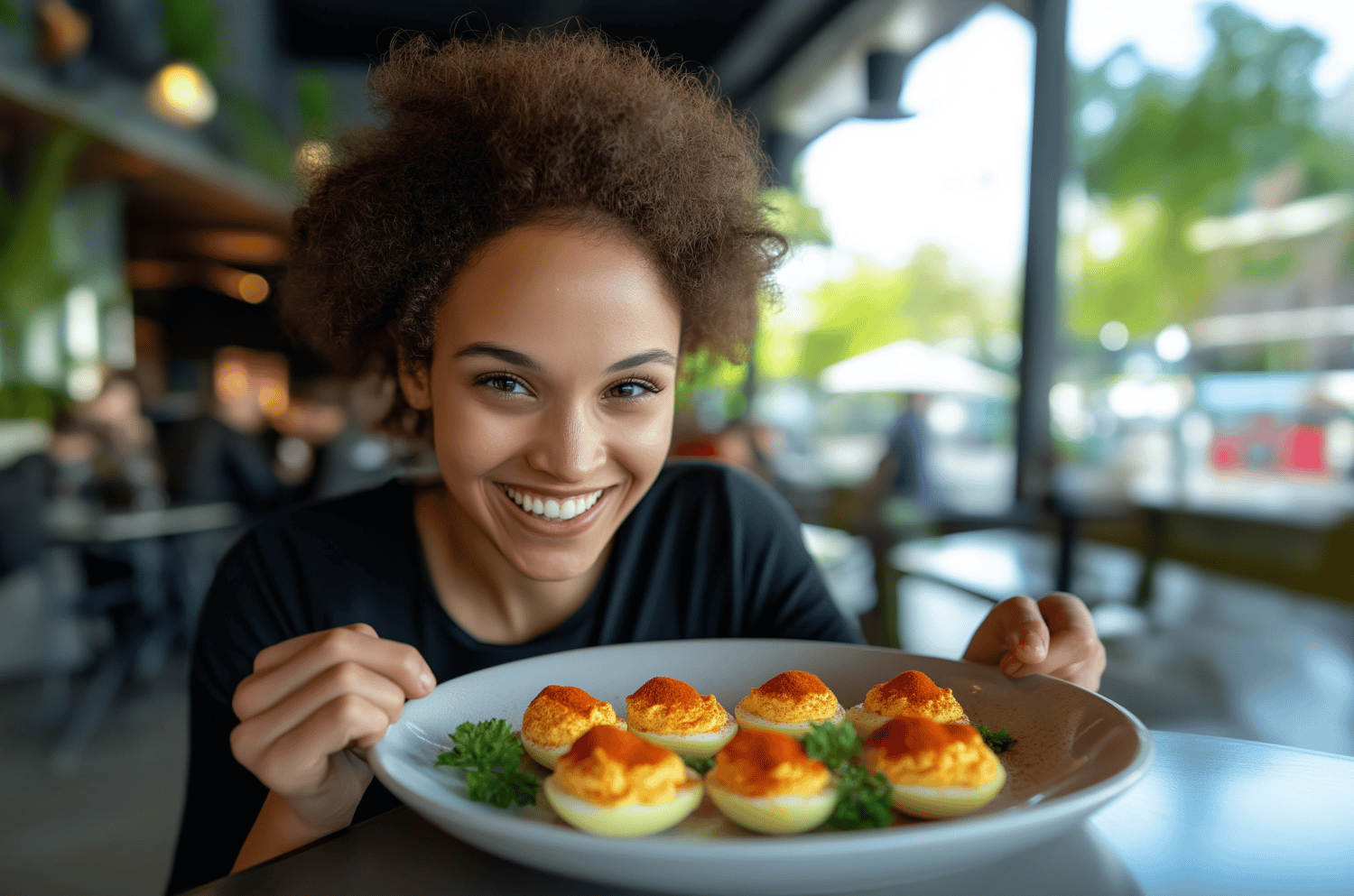 A Woman Serves Gourmet Keto Snacks for the Keto Diet