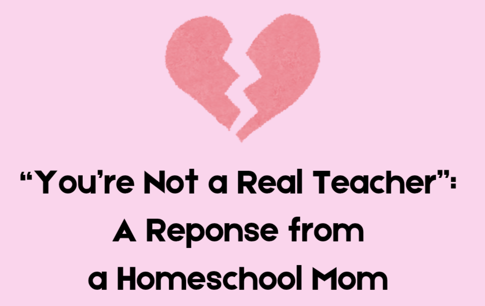 “You’re Not a Real Teacher”: A Response from a Homeschool Mom
