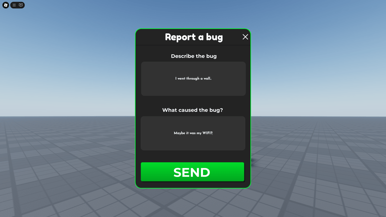 Simple and clean UI for player feedback