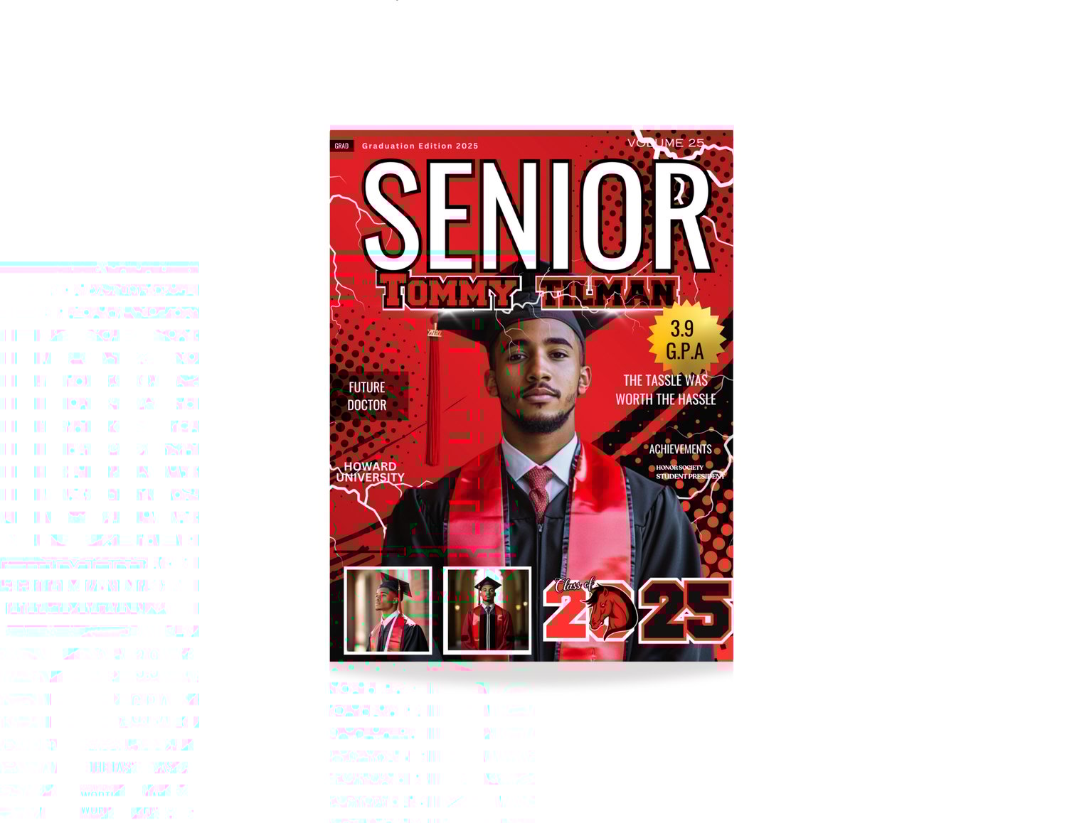 magazine cover template