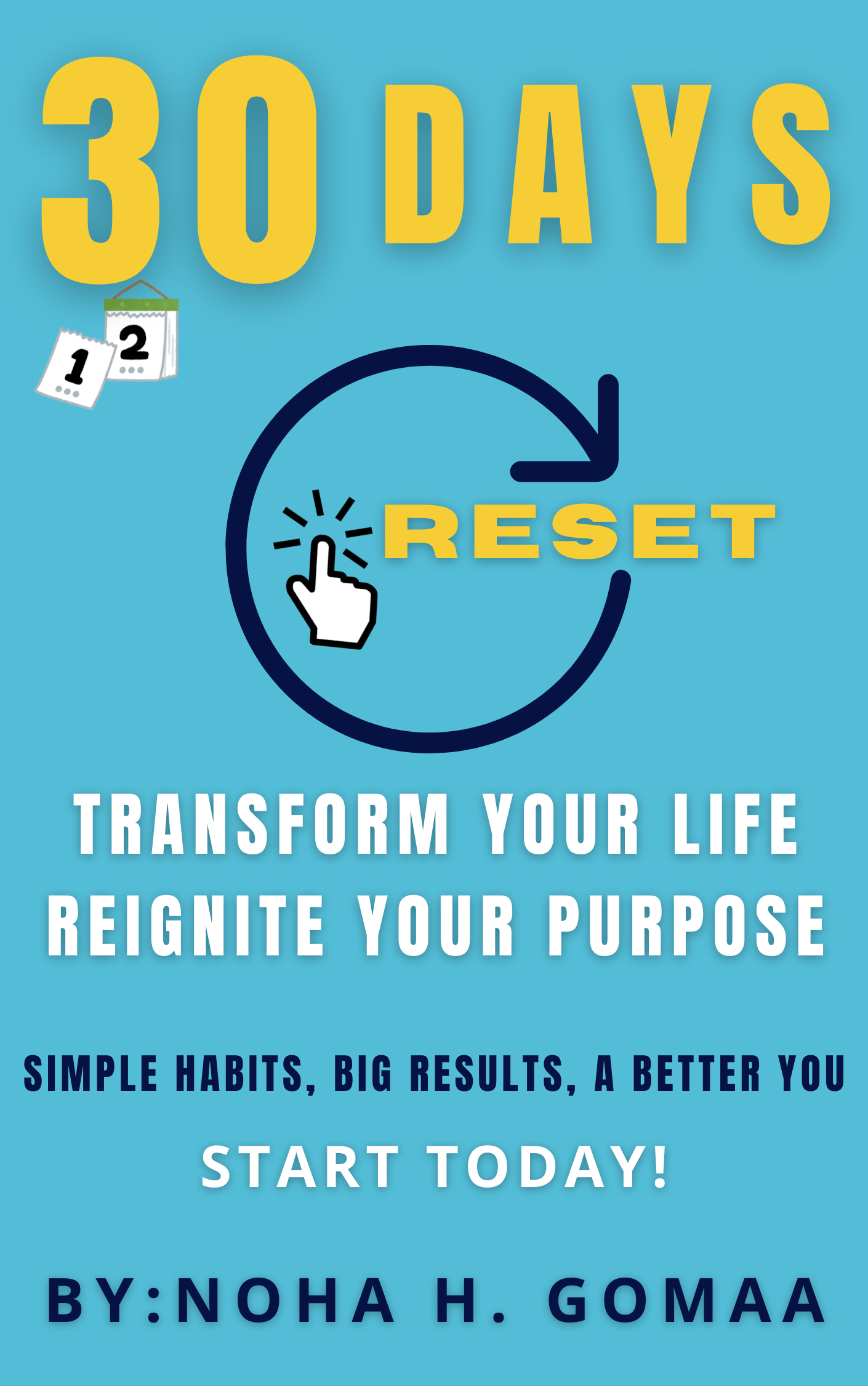 “30 Days Reset – Daily personal growth eBook for energy, mindset, emotional detox, and new habits – Part of the Mindset Makeover and Break the Cycle bundles.”