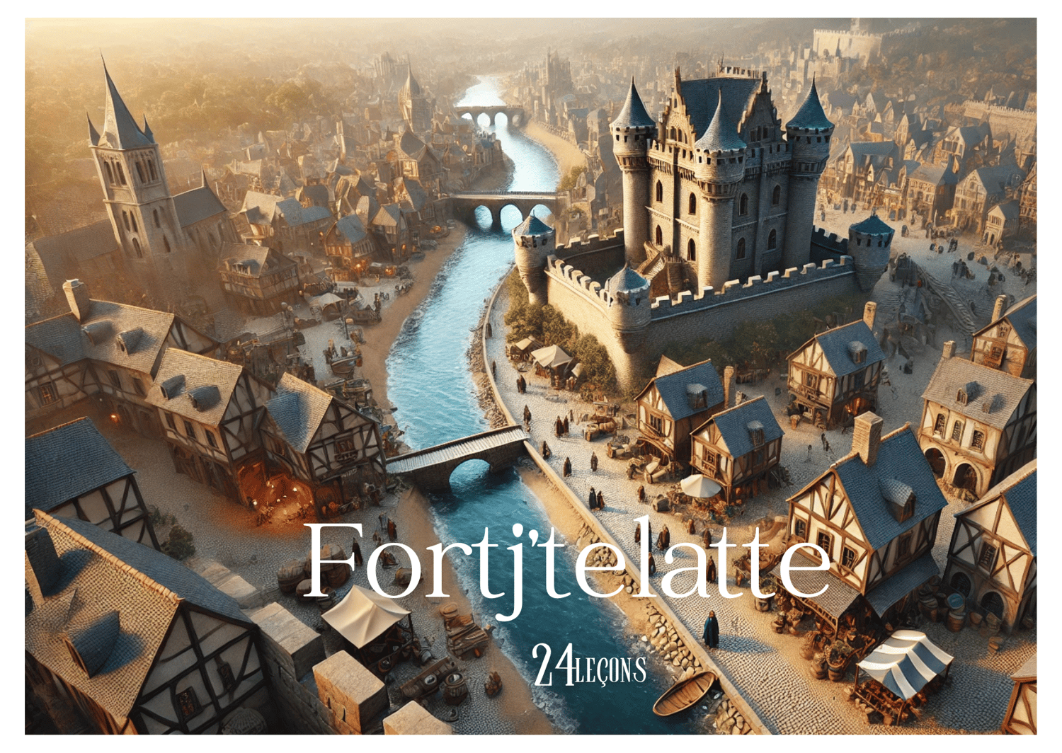 plan isométrique de la cité de Fort J'telatte