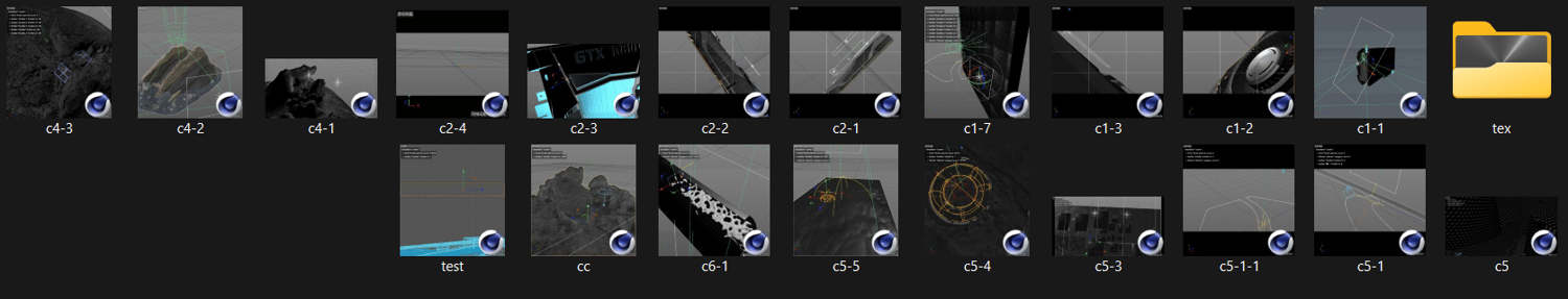c4d animation files