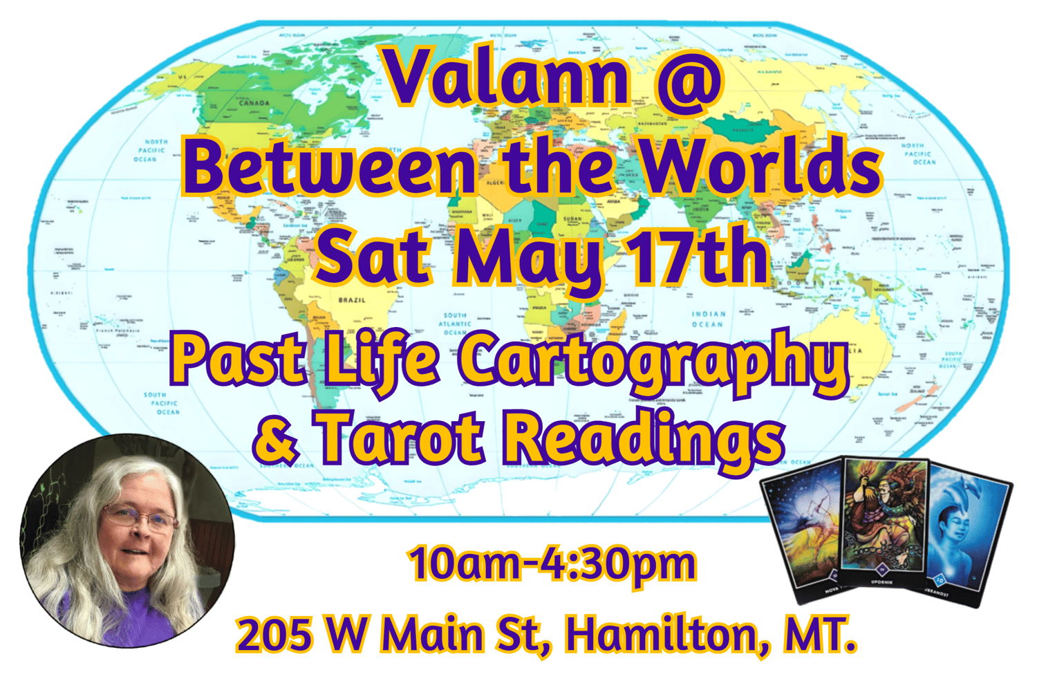 Valann readings @ Between the Worlds