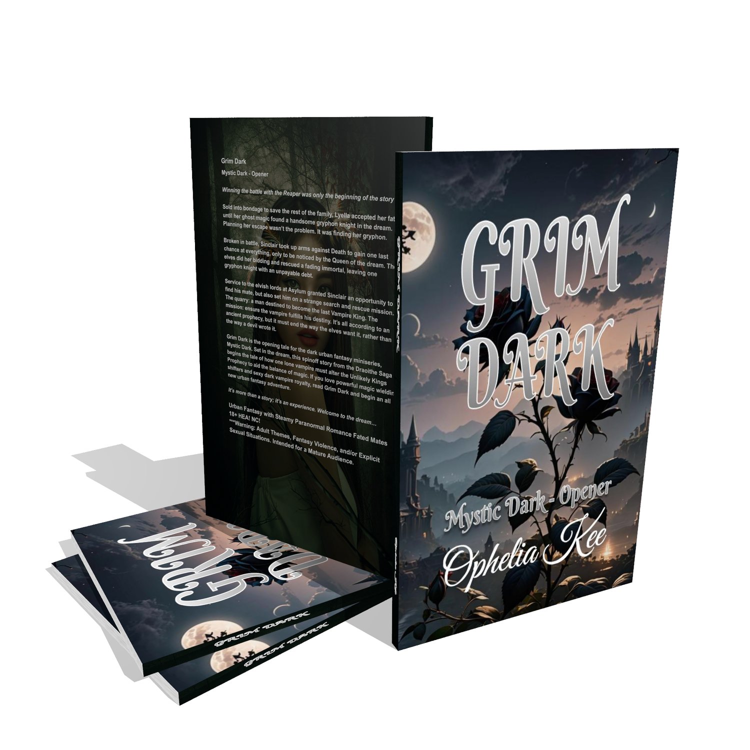 Grim Dark Book Stack