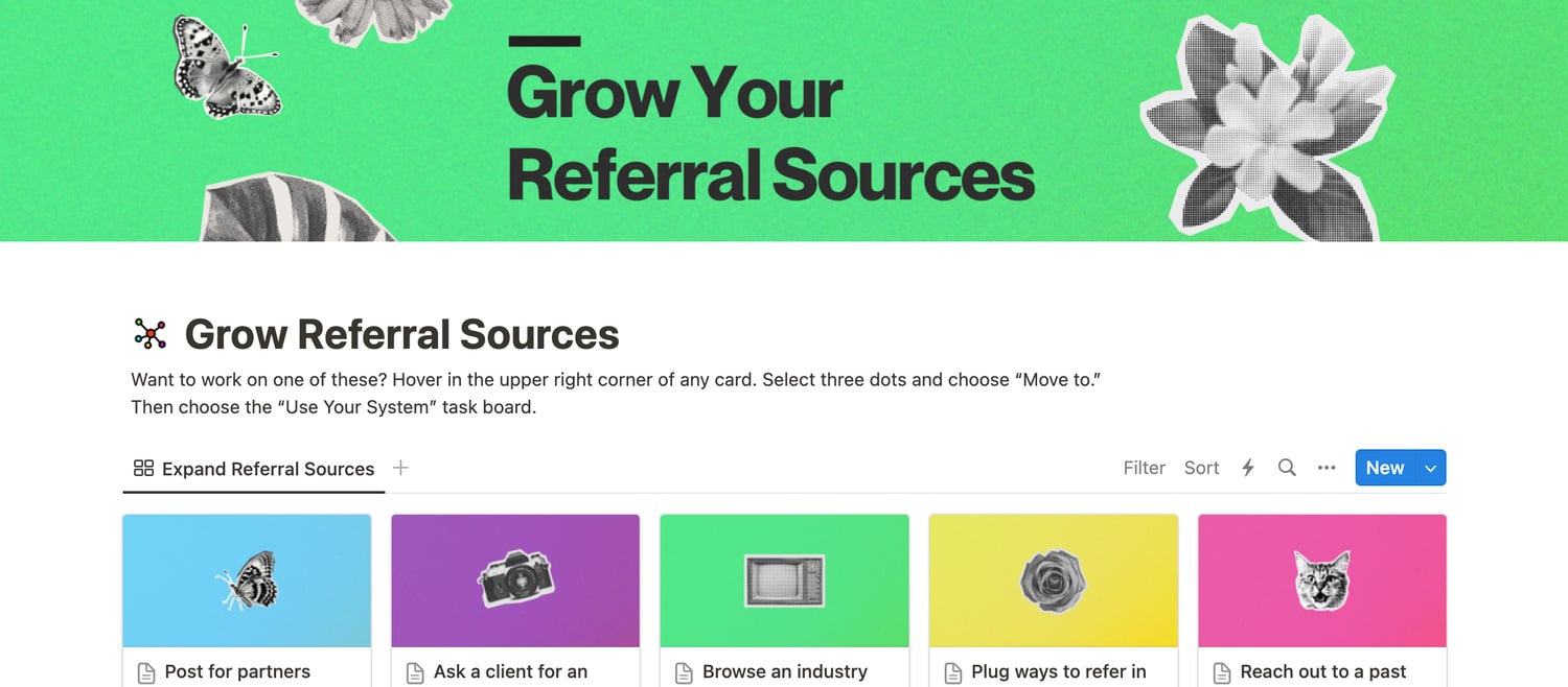 Grow your referral sources